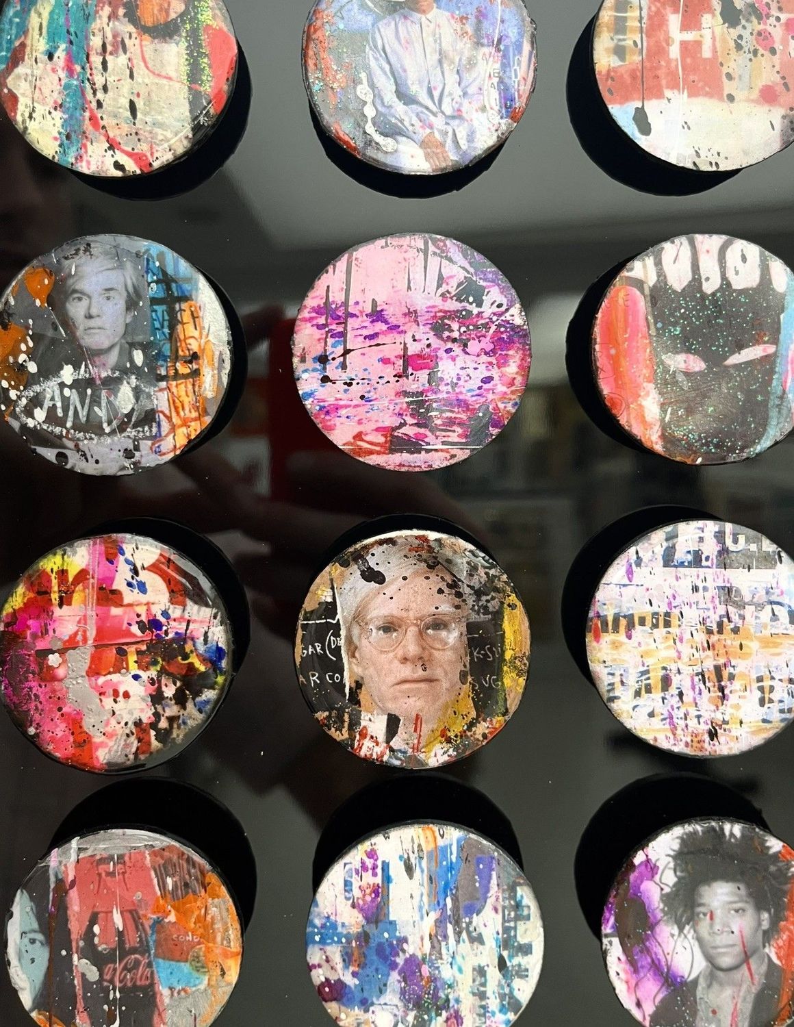 Tableau de THIERRY RASINE a pour titre  New York 1983 style street pop art dim : THIERRY RASINEprix:1600