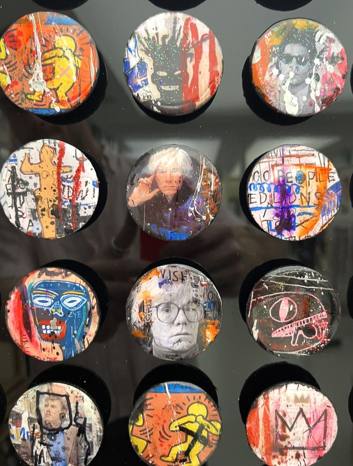 Tableau de THIERRY RASINE a pour titre  New York 1984 style street pop art dim : THIERRY RASINEprix:1600