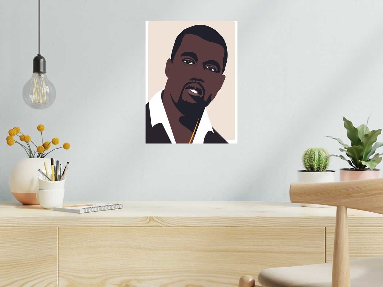 Editions d'art de JMC a pour titre  K.WEST style figuratif, graphique dim : JMCprix:50