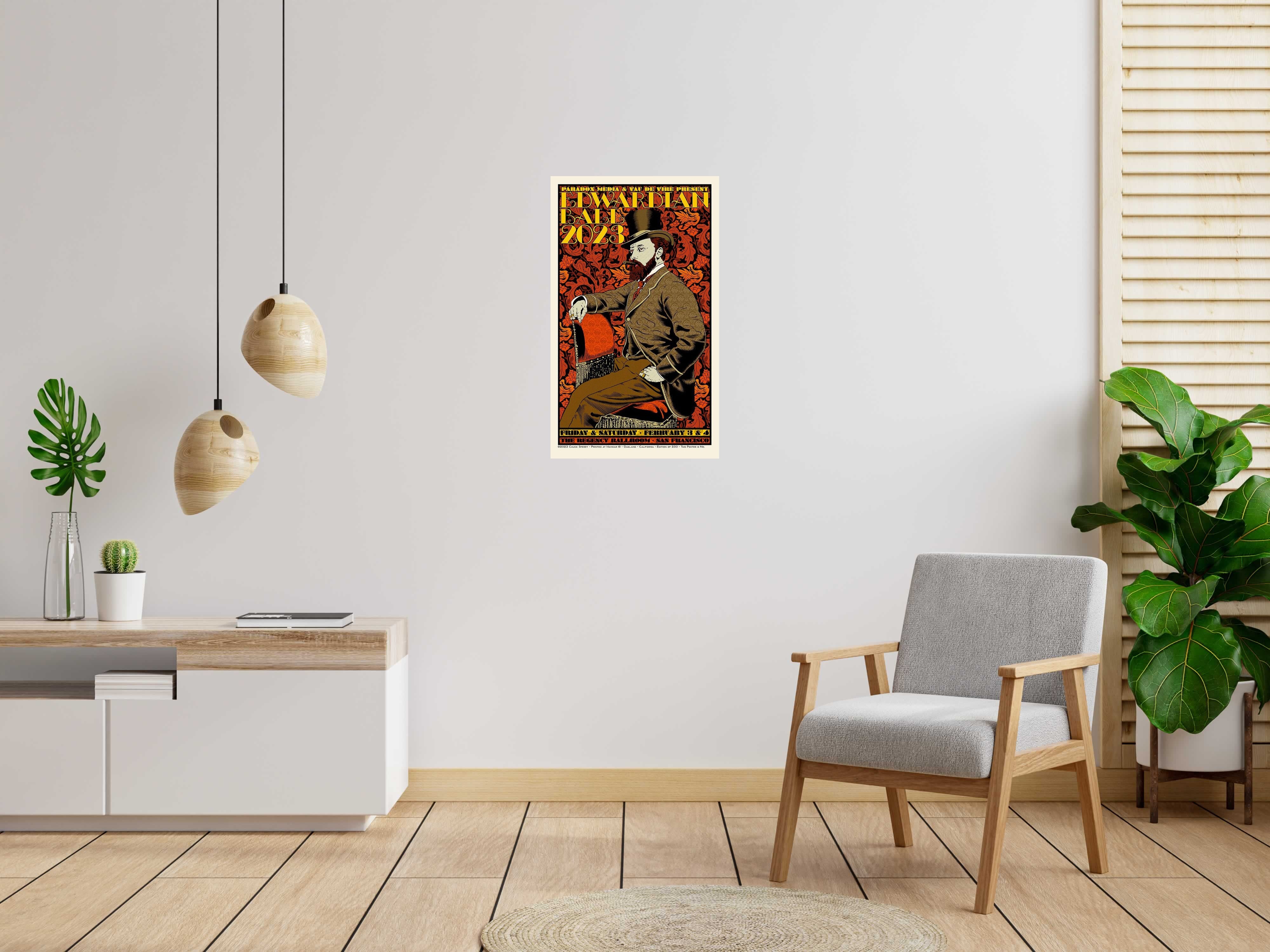 Editions d'art de CHUCK SPERRY a pour titre  EDWARDIAN BALL, REGULAR style figuratif dim : CHUCK SPERRYprix:100