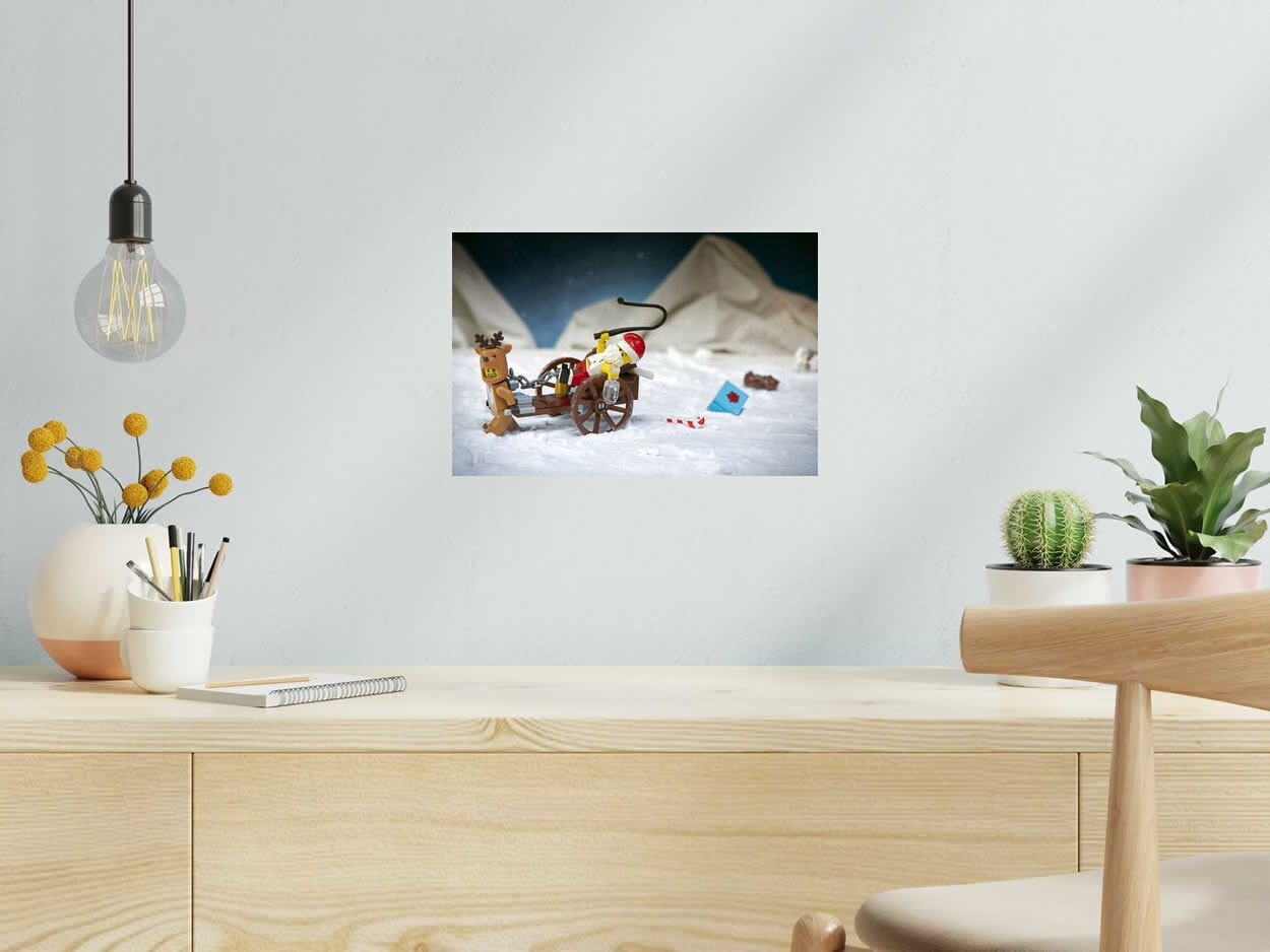 Photo de SAMSOFY a pour titre  SANTA OOPS style graphique dim : SAMSOFYprix:60