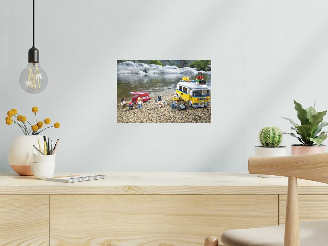 Photo de SAMSOFY a pour titre  CAMPING style graphique dim : SAMSOFYprix:60