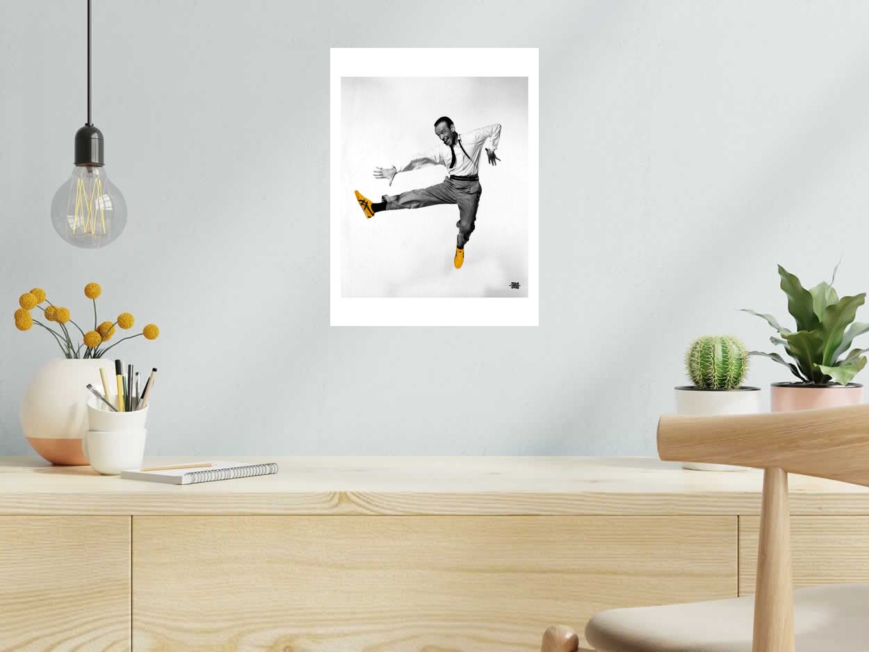 Editions d'art de SHUZ a pour titre  Fred Astaire Lee style figuratif dim : SHUZprix:40
