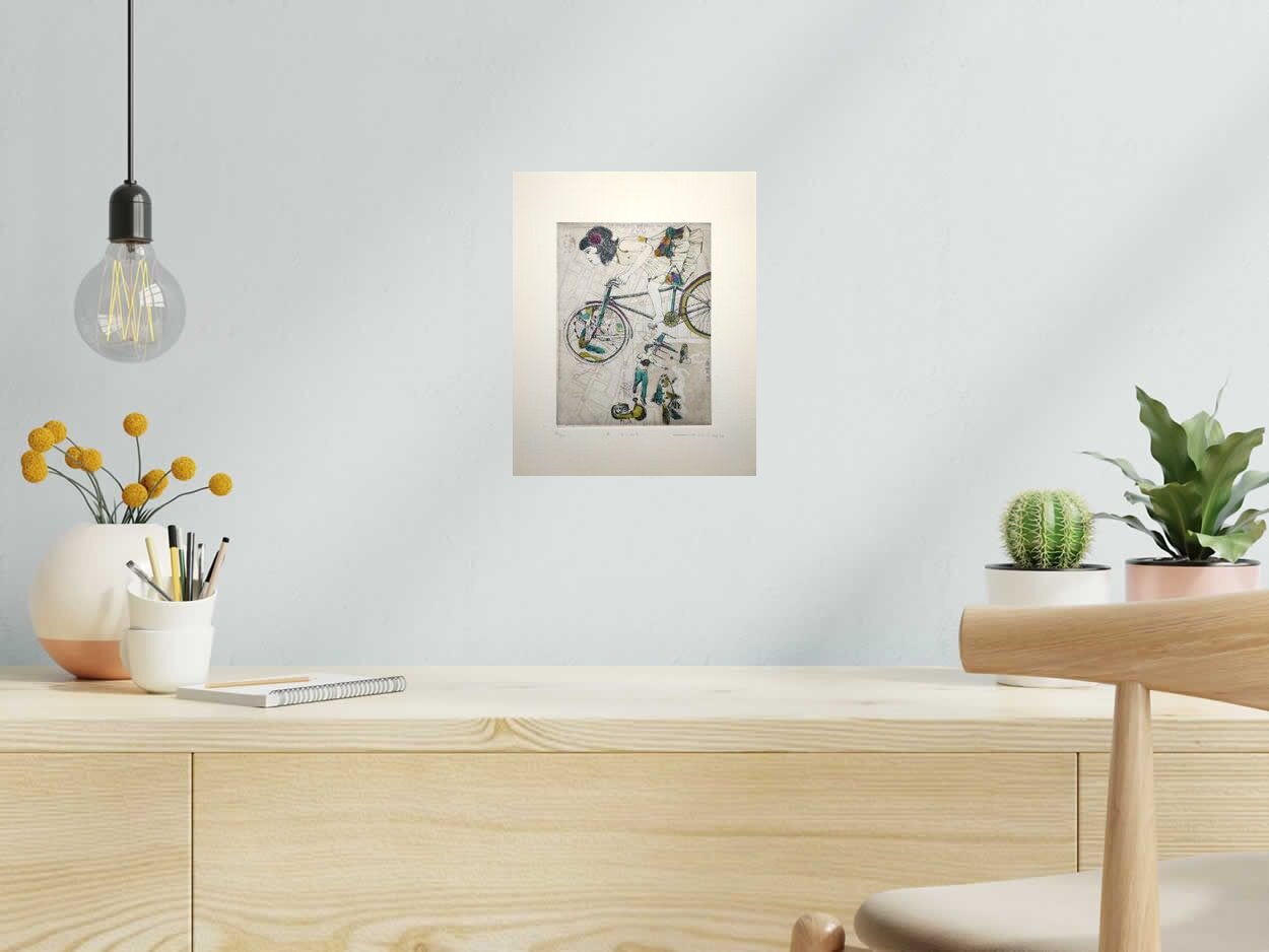 Editions d'art de ATSUKO ISHII a pour titre  A HINT style figuratif dim : ATSUKO ISHIIprix:130