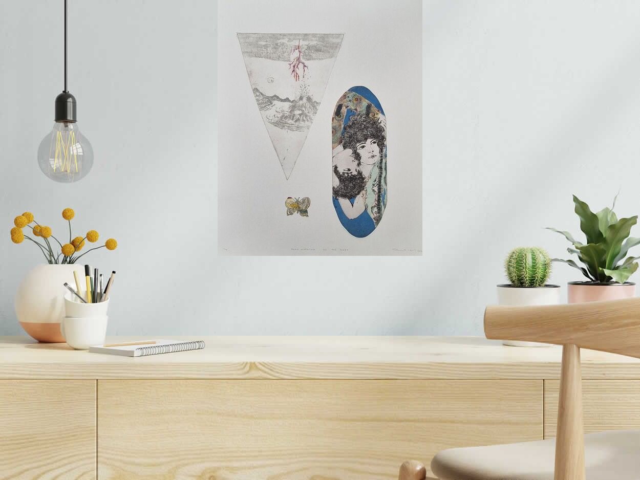 Editions d'art de ATSUKO ISHII a pour titre  GOOD MORNING ON THE MARS style figuratif dim : ATSUKO ISHIIprix:250