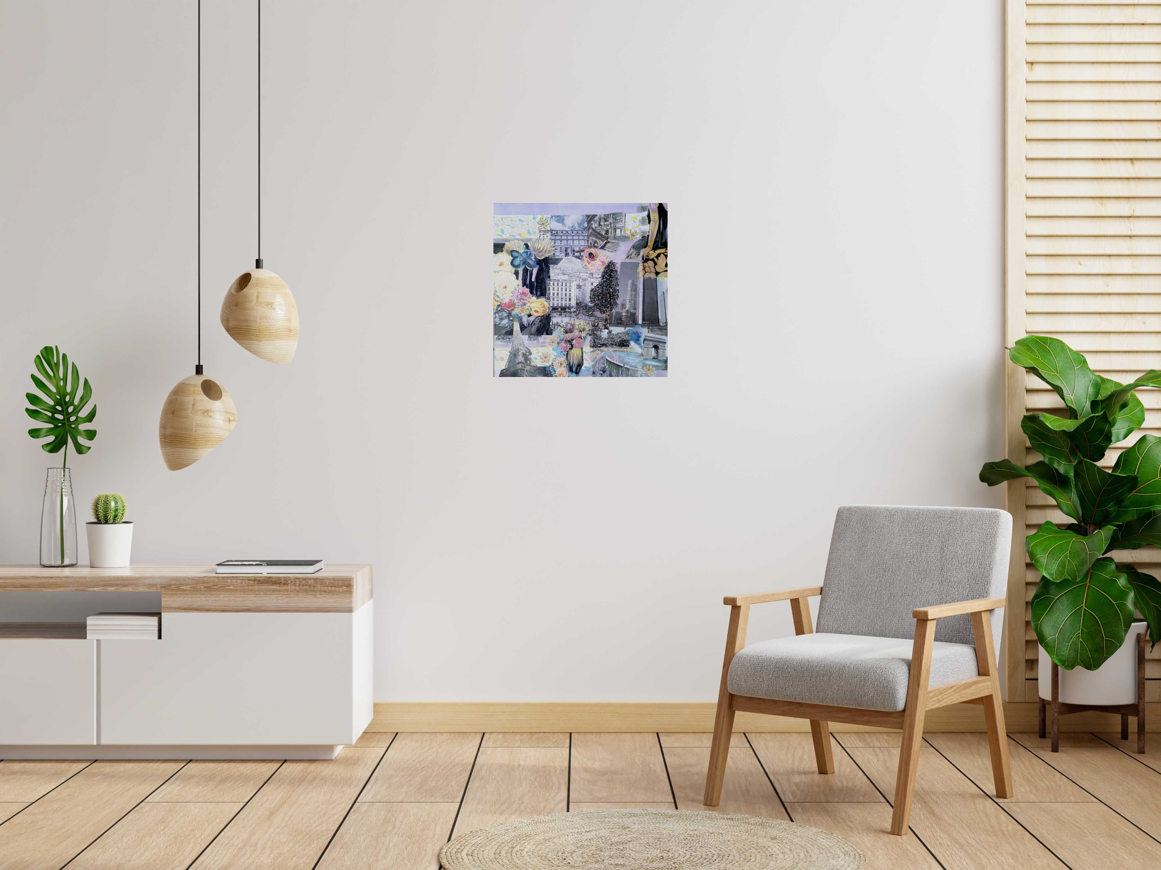 Tableau de VEROE a pour titre  FASHION WEEK style figuratif dim : VEROEprix:290