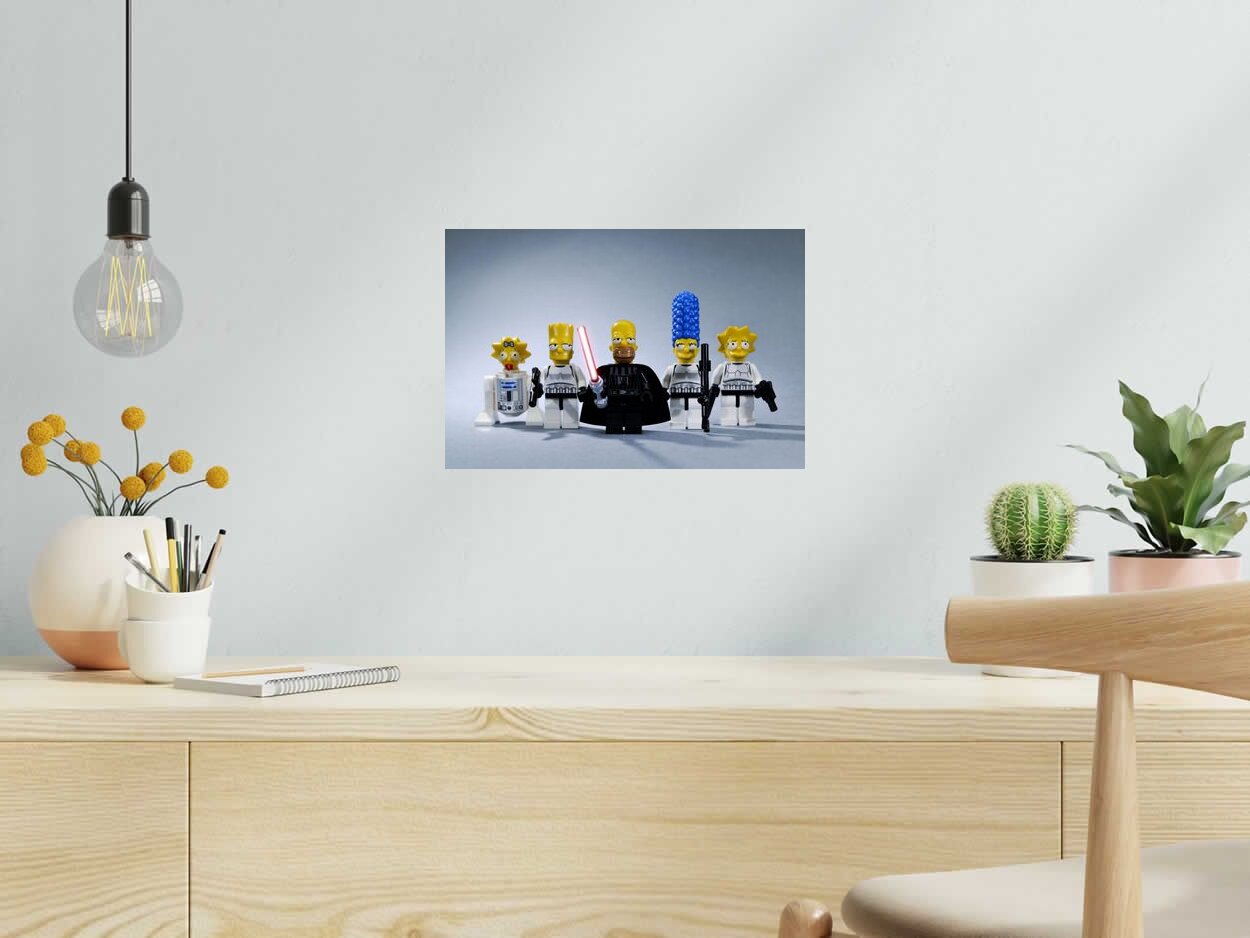 Photo de SAMSOFY a pour titre  STAR WARS FAMILY 2ND EDITION style graphique dim : SAMSOFYprix:60