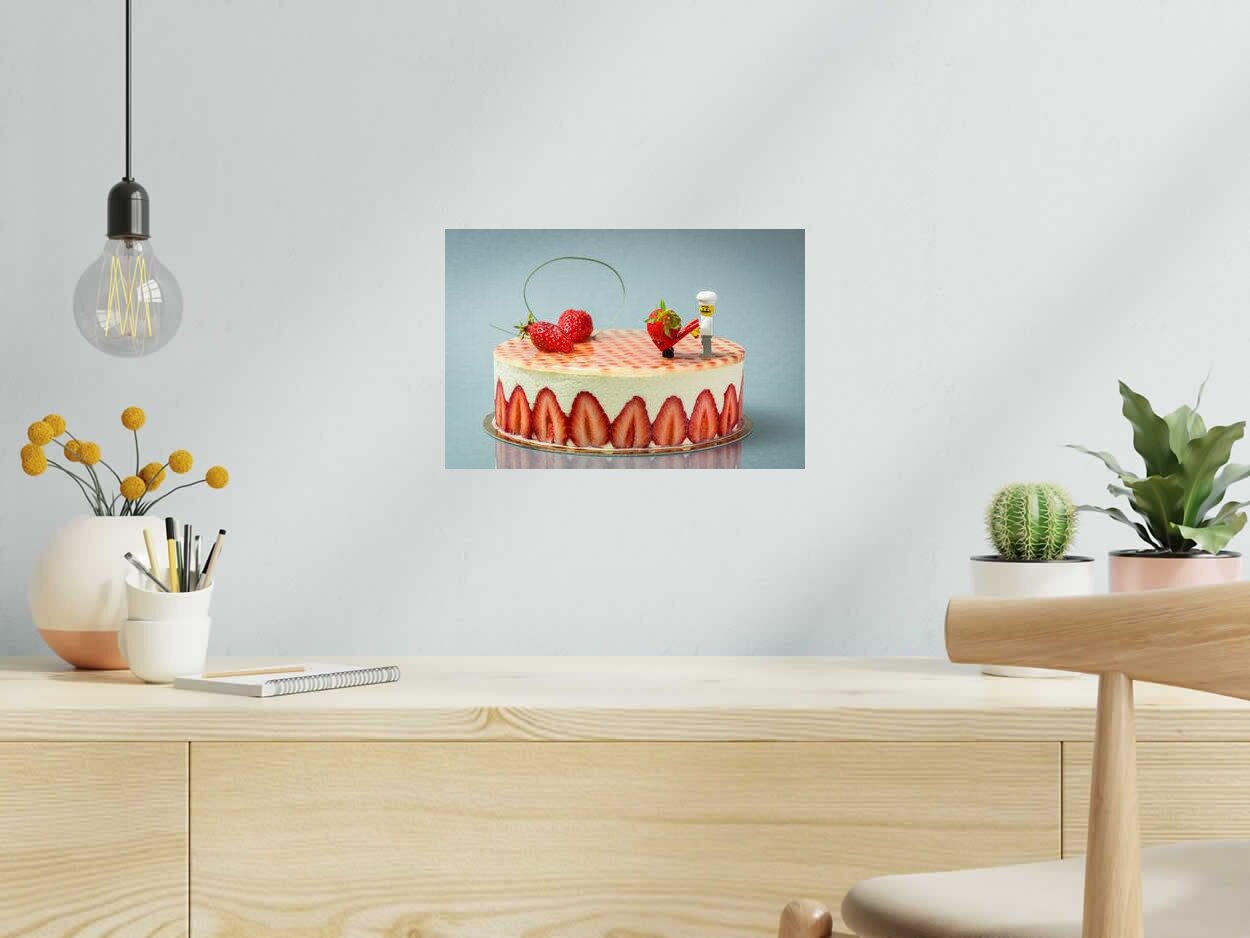 Photo de SAMSOFY a pour titre  RAMENE TA FRAISE style graphique dim : SAMSOFYprix:60