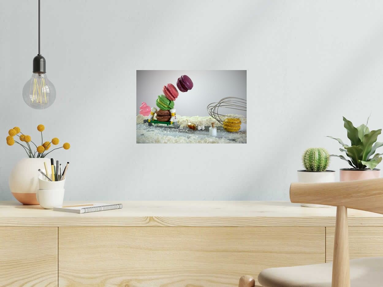 Photo de SAMSOFY a pour titre  MACARONS style graphique dim : SAMSOFYprix:60