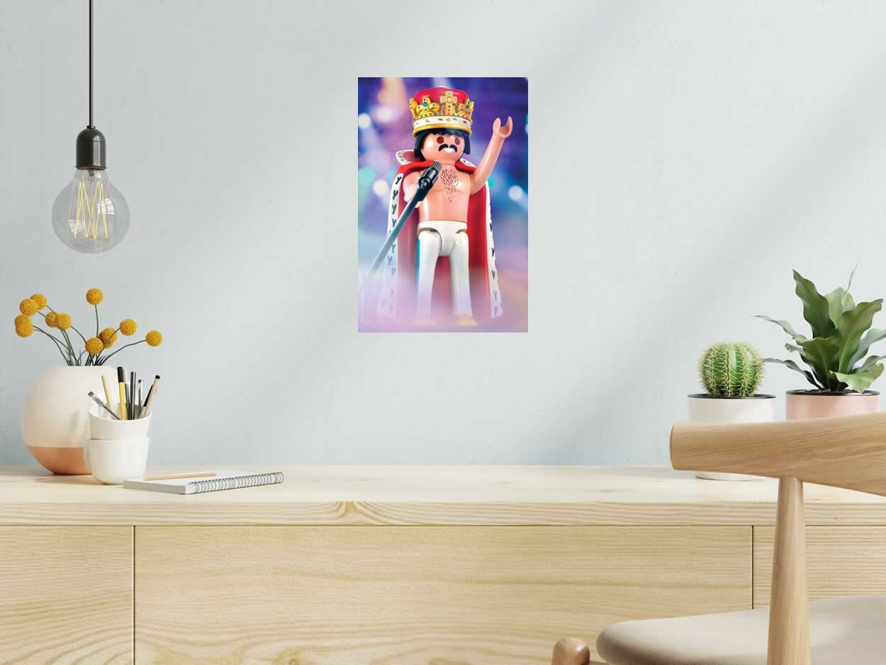 Photo de RICHARD UNGLIK a pour titre  FREDDY MERCURY seconde ed. style street pop art dim : RICHARD UNGLIKprix:60