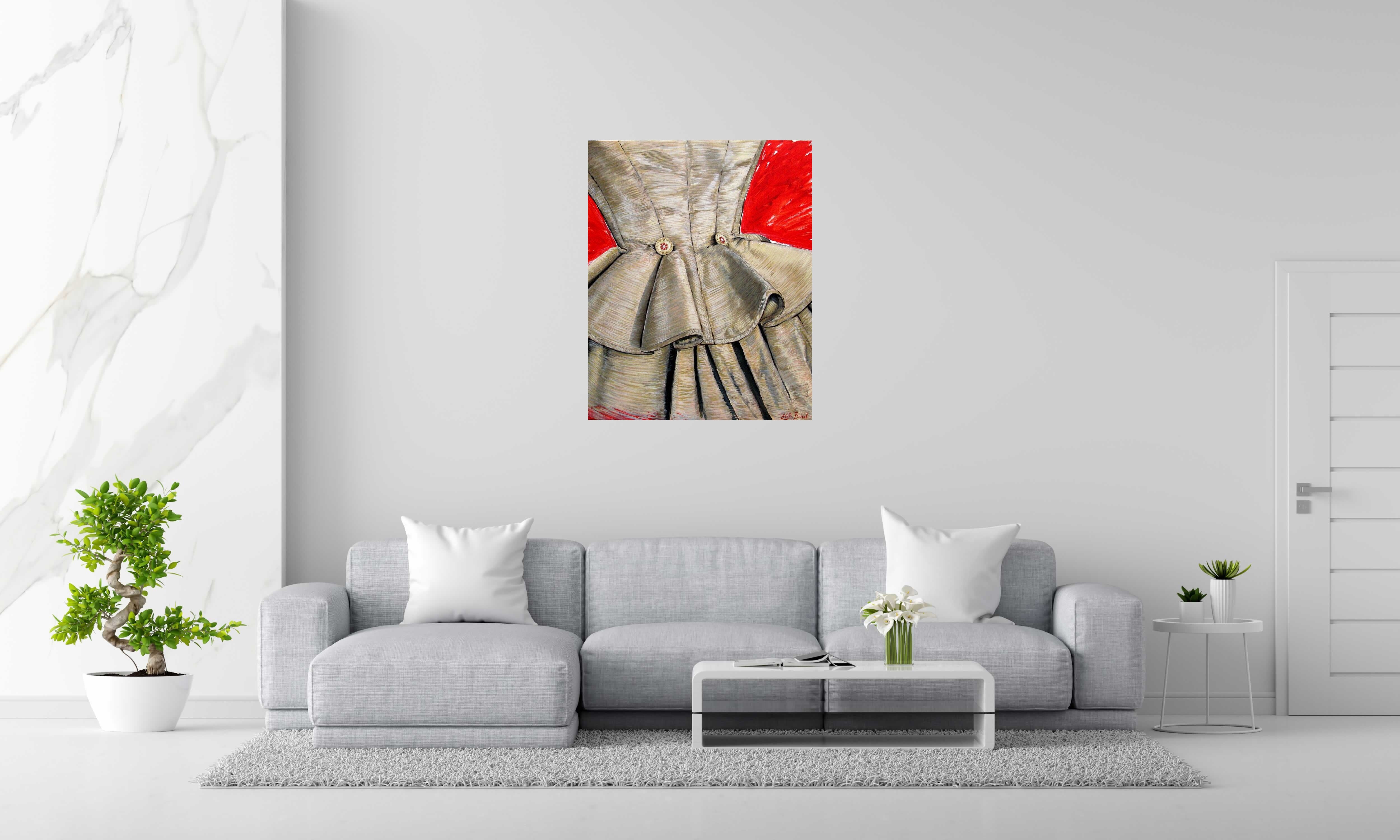 Tableau de ELISE BARAT a pour titre  Alice style figuratif dim : ELISE BARATprix:850