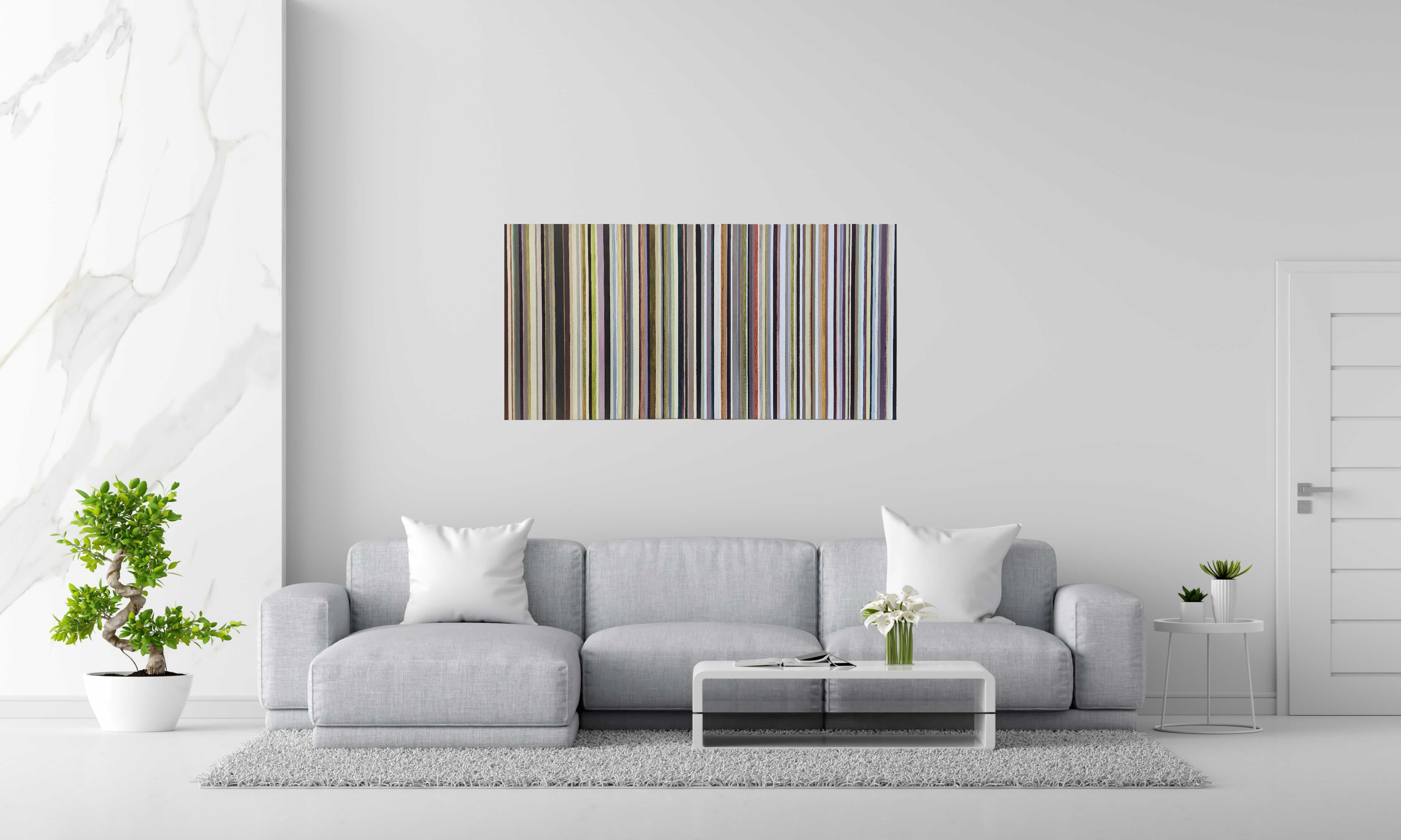 Tableau de NASH a pour titre  January 1 et 2 style abstrait dim : NASHprix:1200