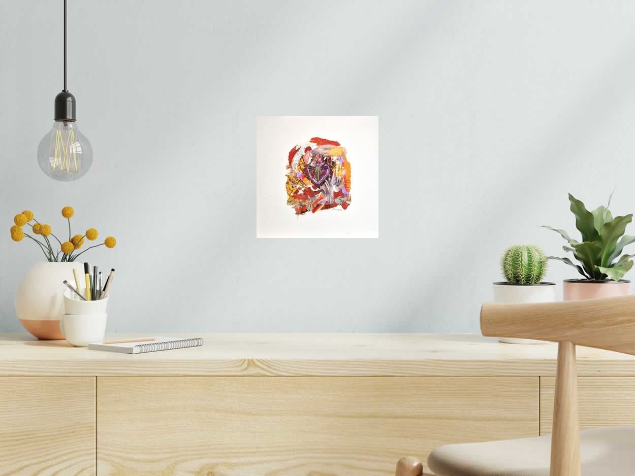 Editions d'art de FLOREPEA a pour titre  Carmen style street art, graphique dim : FLOREPEAprix:100