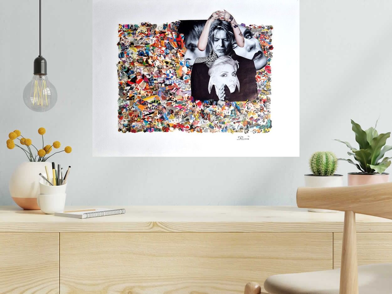 Editions d'art de FLOREPEA a pour titre  Bodebbie style graphique dim : FLOREPEAprix:350