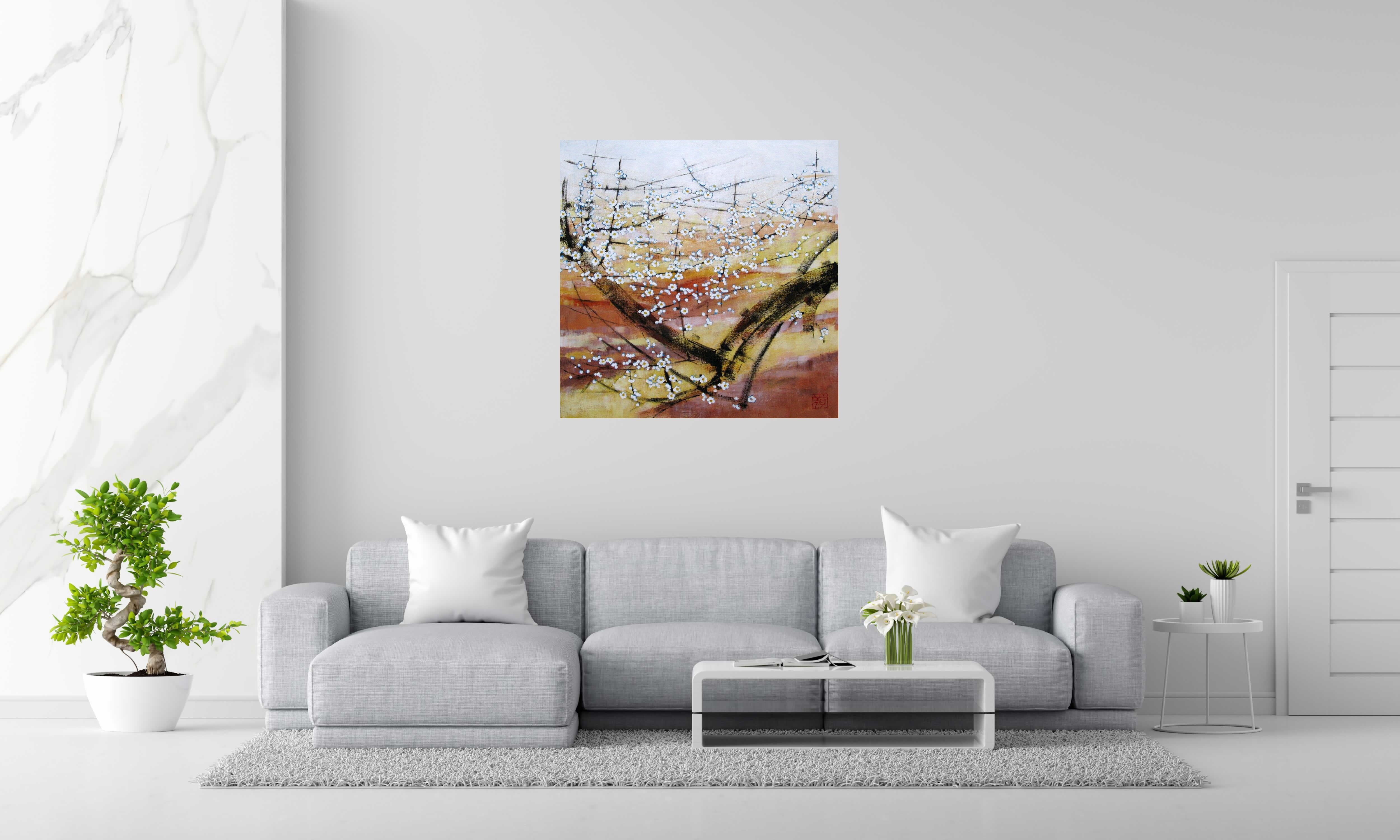 Tableau de JEONG MIN LEE a pour titre  Douceur matinale style figuratif dim : JEONG MIN LEEprix:900