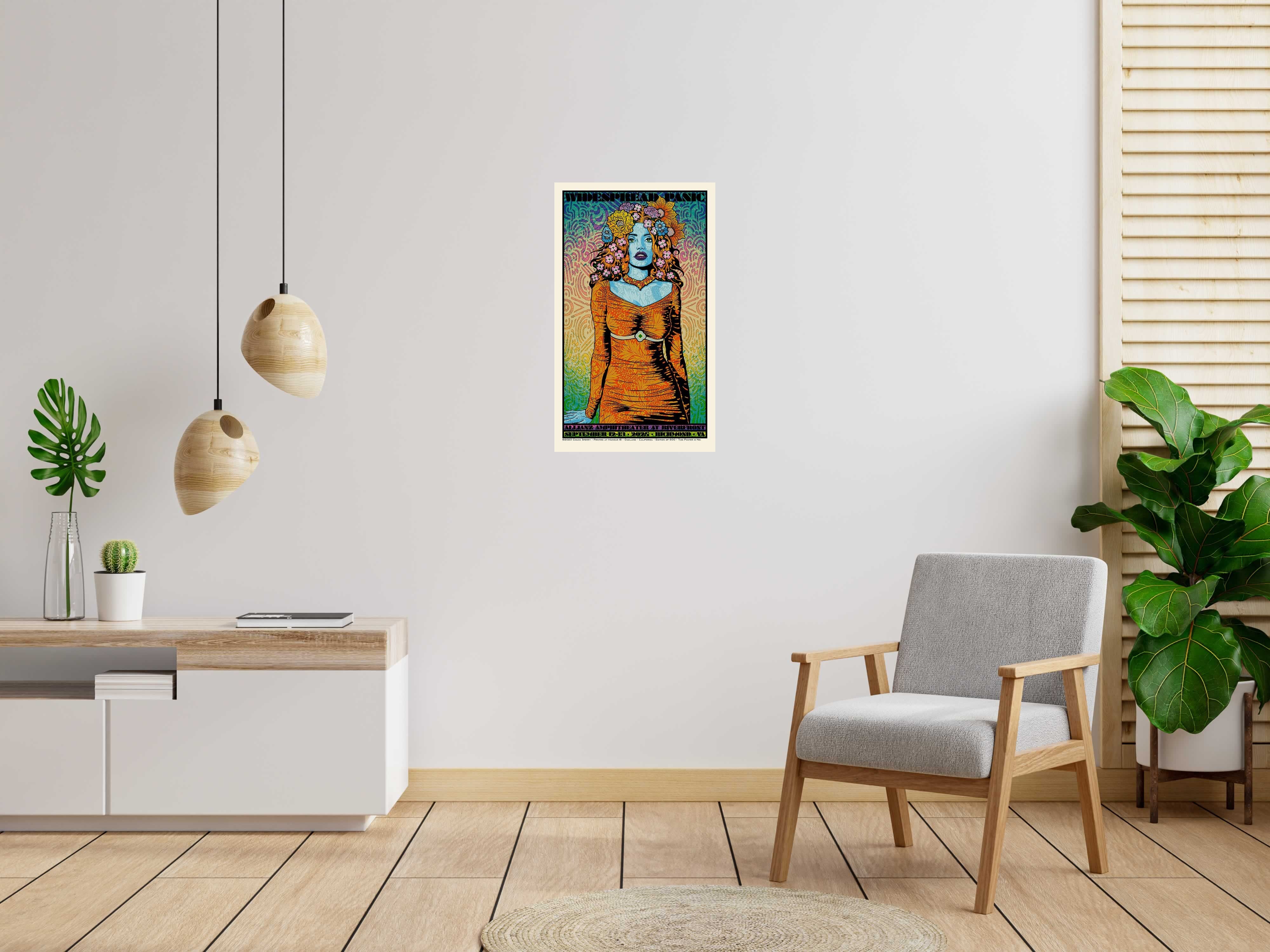 Editions d'art de CHUCK SPERRY a pour titre  JUNO, WIDSPREAD PANIC REGULAR AE style expo chuck dim : CHUCK SPERRYprix:500