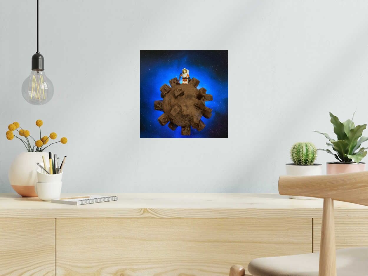 Photo de SAMSOFY a pour titre  SEUL SUR MARS style figuratif dim : SAMSOFYprix:60