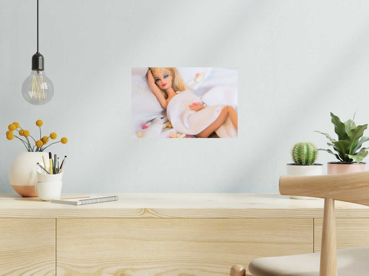 Photo de NATHALIE ROUX a pour titre  GOOD NIGHT AND GOOD LUCK style figuratif dim : NATHALIE ROUXprix:60