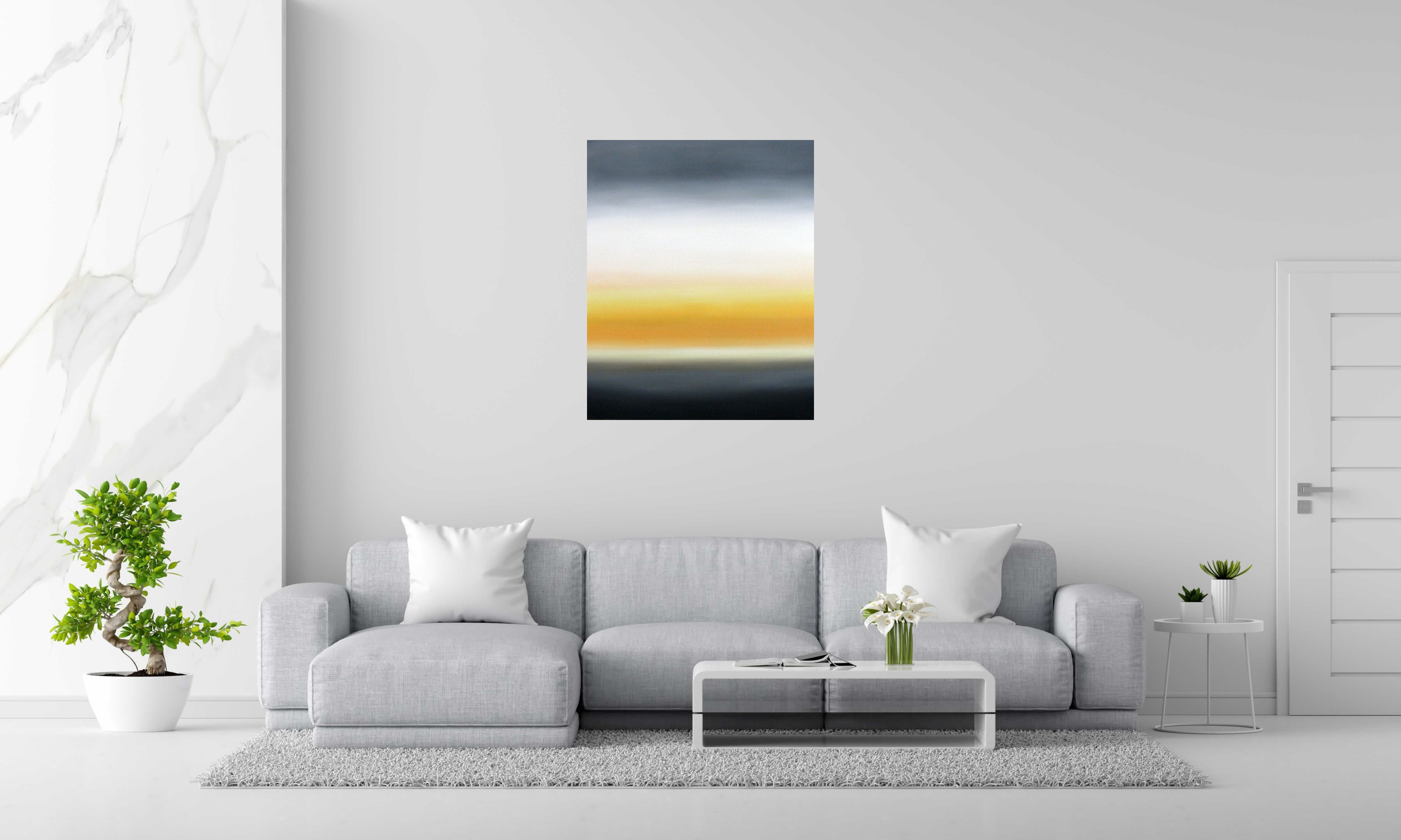 Tableau de ELISE BARAT a pour titre  MICHIGAN LAKE X style no dim : ELISE BARATprix:850
