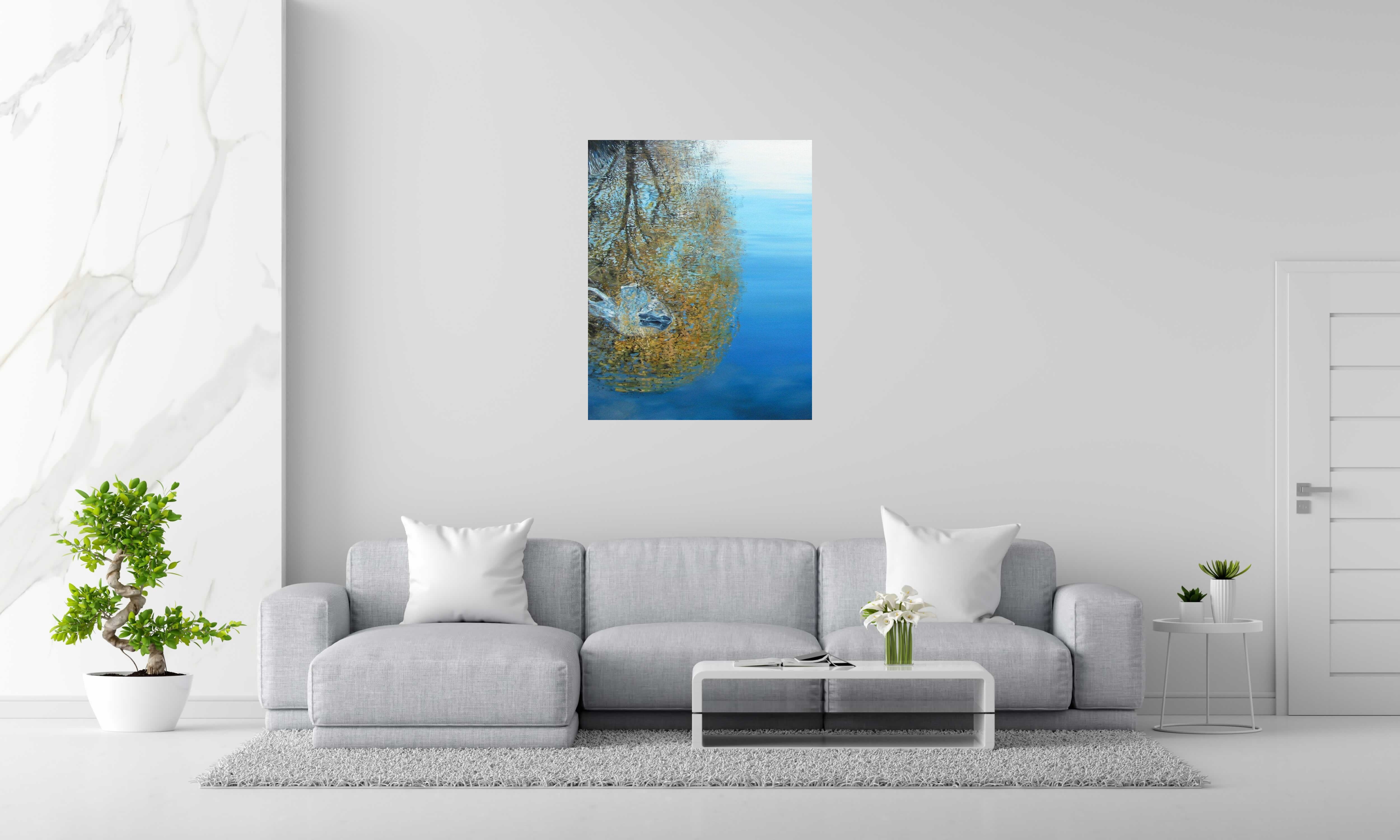 Tableau de ELISE BARAT a pour titre  RECYCLEZ MOI style figuratif dim : ELISE BARATprix:950