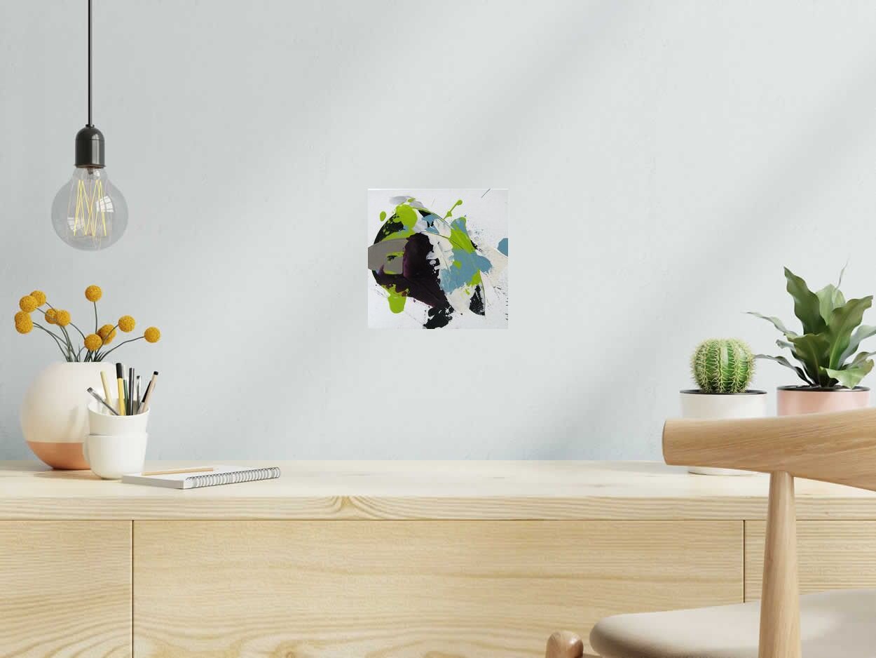 Tableau de CELINE WEBER a pour titre  AMETHYSTE 1 style no dim : CELINE WEBERprix: