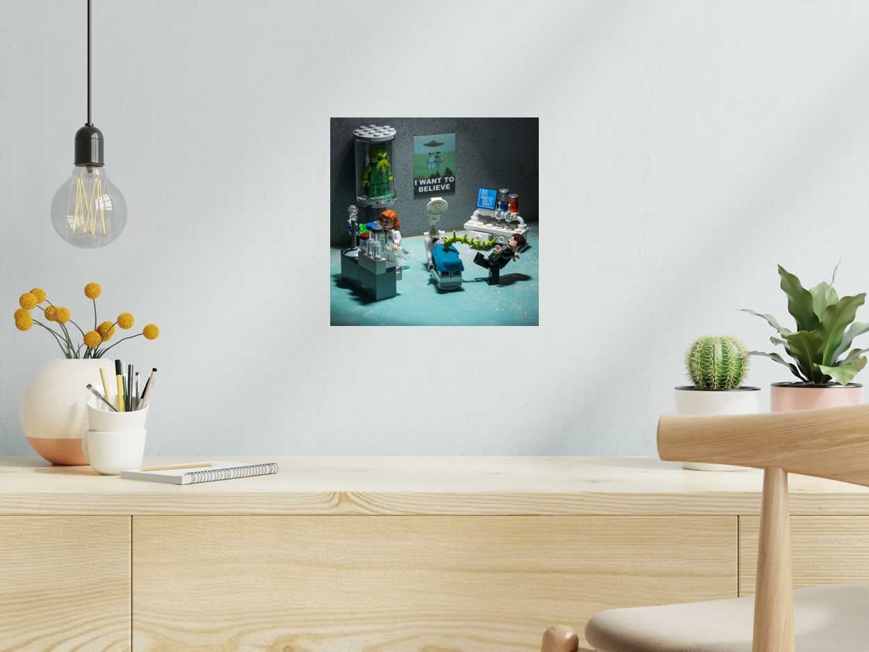 Photo de SAMSOFY a pour titre  XFILES style figuratif dim : SAMSOFYprix:
