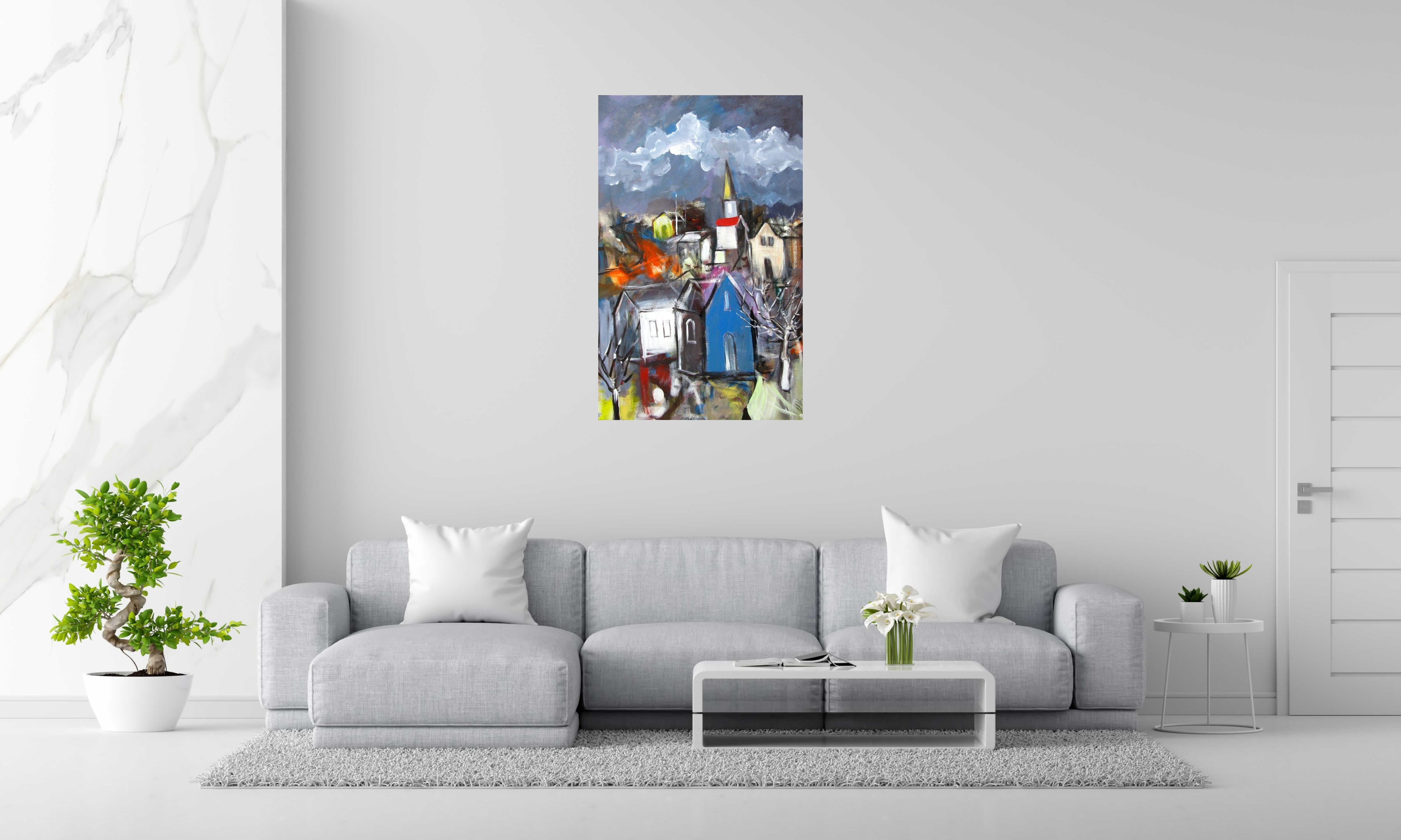 Tableau de IVAN TZONEV a pour titre  SELO-N style no dim : IVAN TZONEVprix: