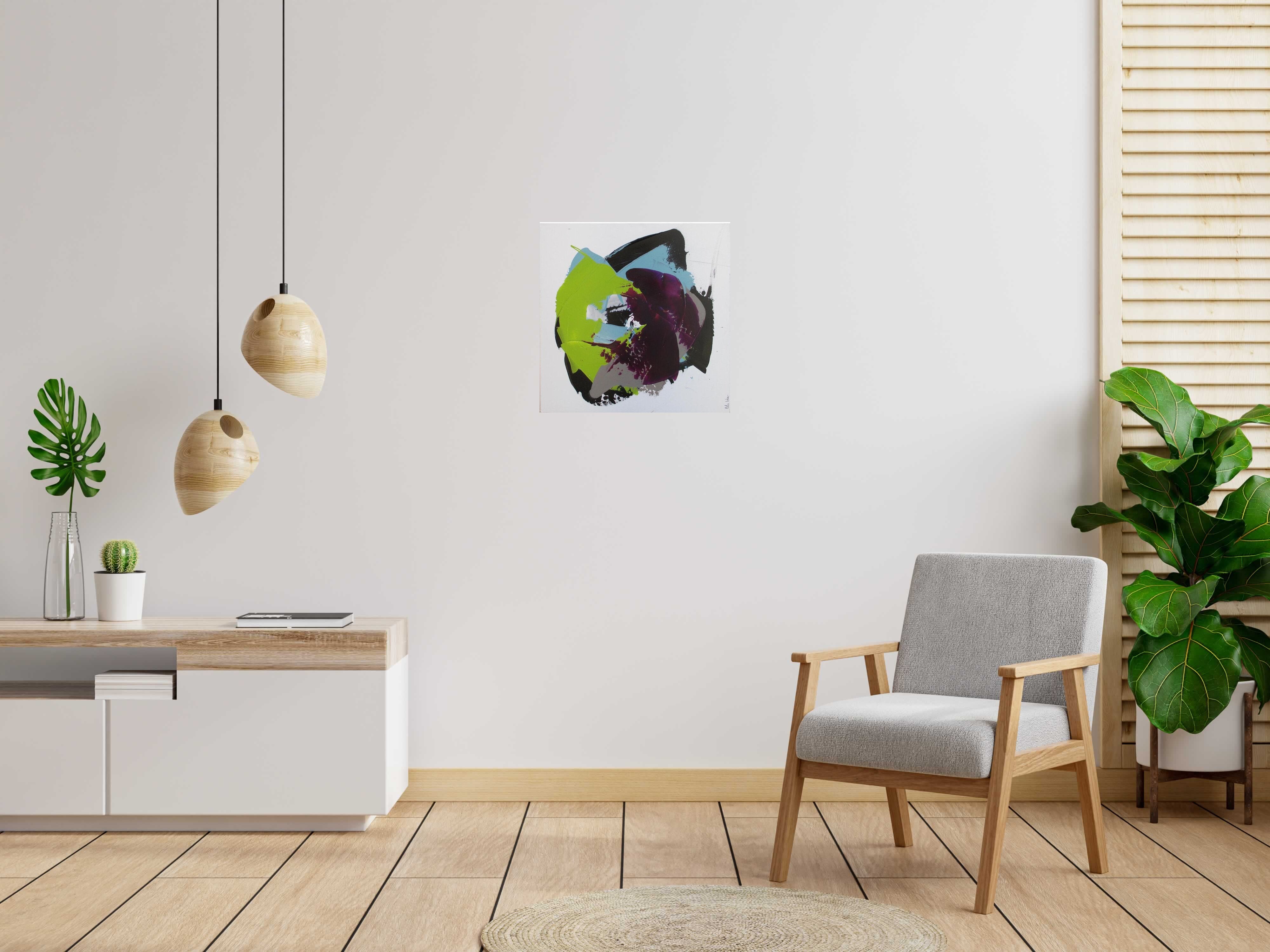 Tableau de CELINE WEBER a pour titre  AMETHYSTE 2 style no dim : CELINE WEBERprix:
