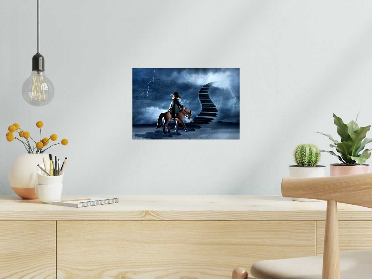 Photo de RICHARD UNGLIK a pour titre  RIDERSTORM style graphique dim : RICHARD UNGLIKprix:
