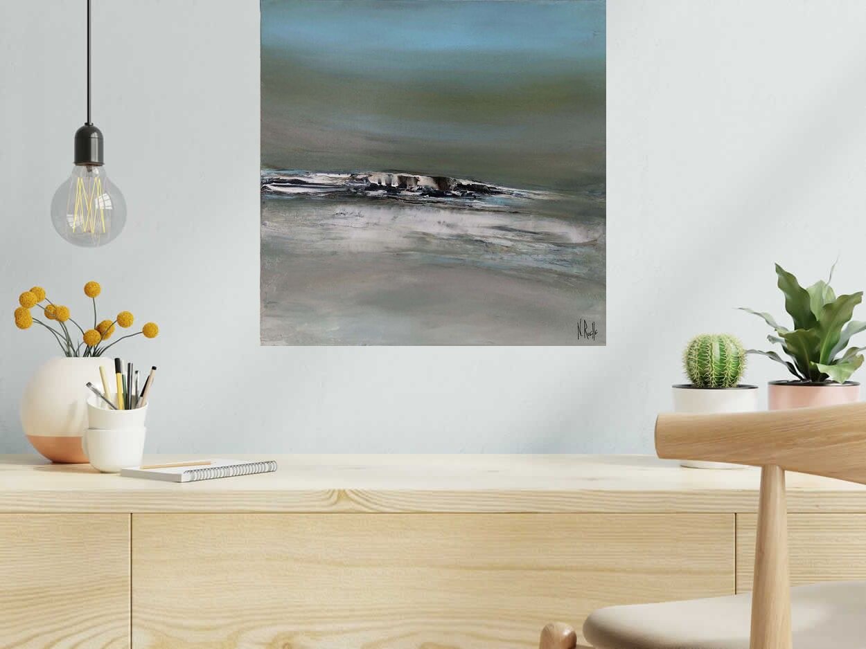 Tableau de RUELLE NICOLAS a pour titre  THERE style no dim : RUELLE NICOLASprix:290
