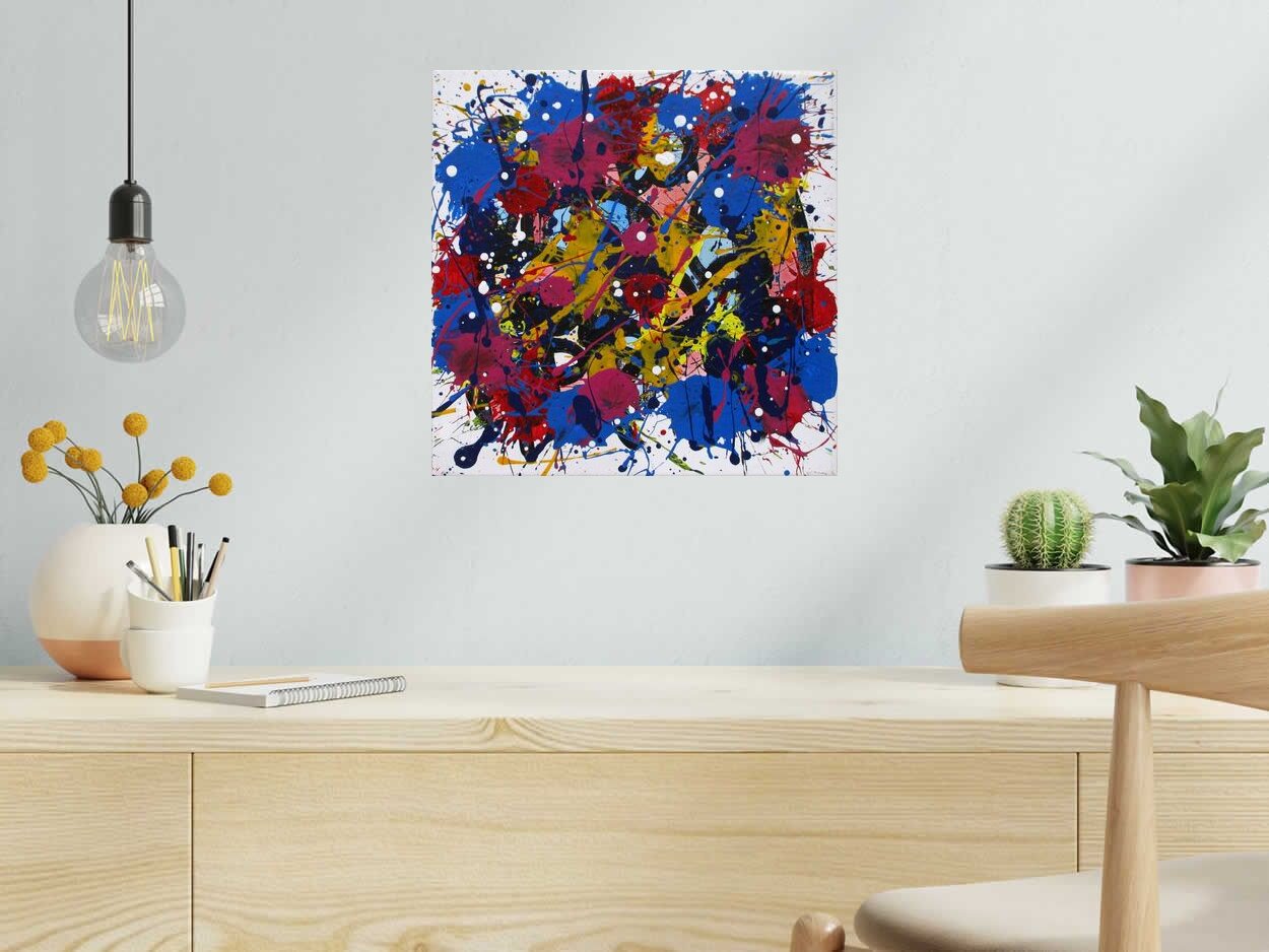 Tableau de STEPHANE RIME a pour titre  serie noname n°2 style abstrait dim : STEPHANE RIMEprix:220