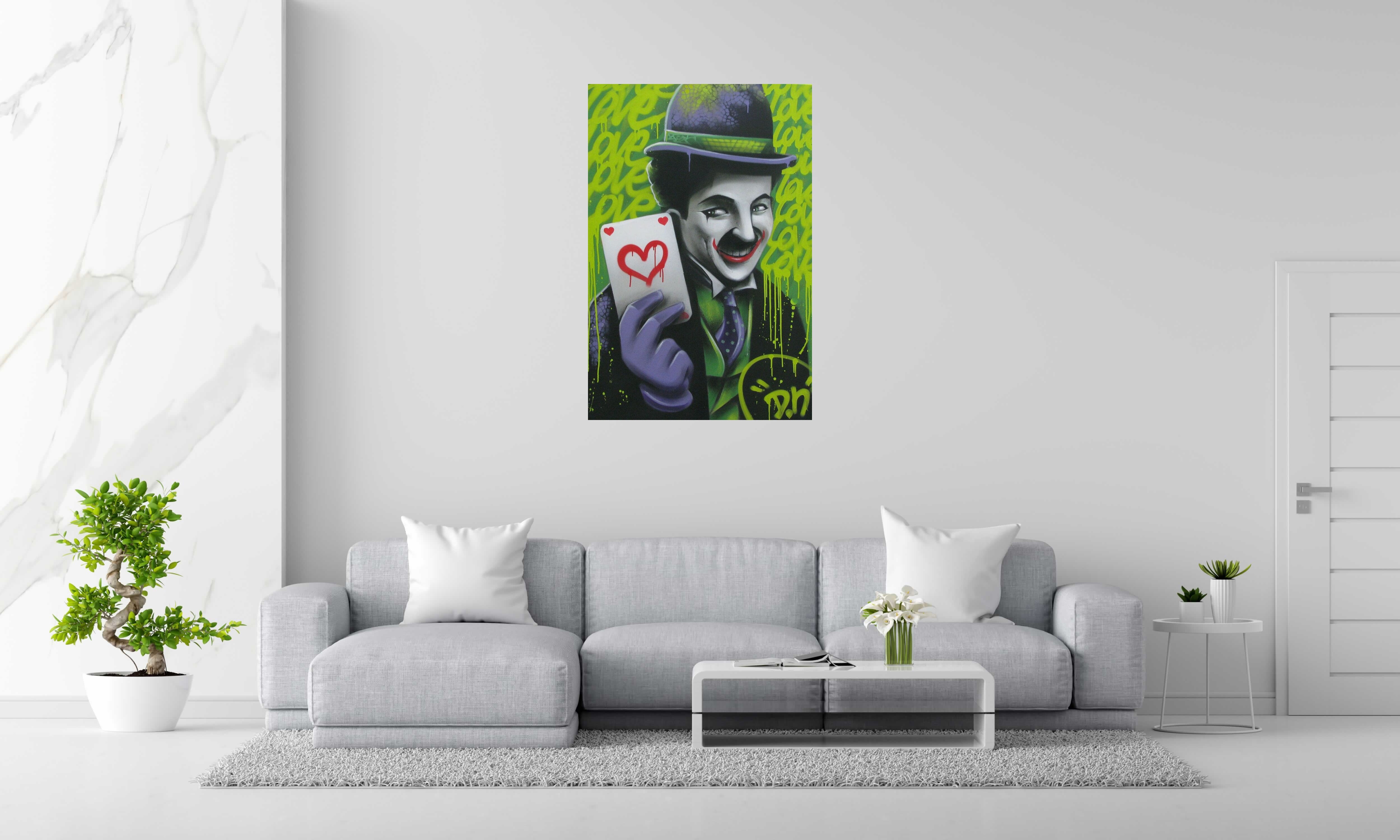 Tableau de DN a pour titre  IT'S A JOKE style no dim : DNprix: