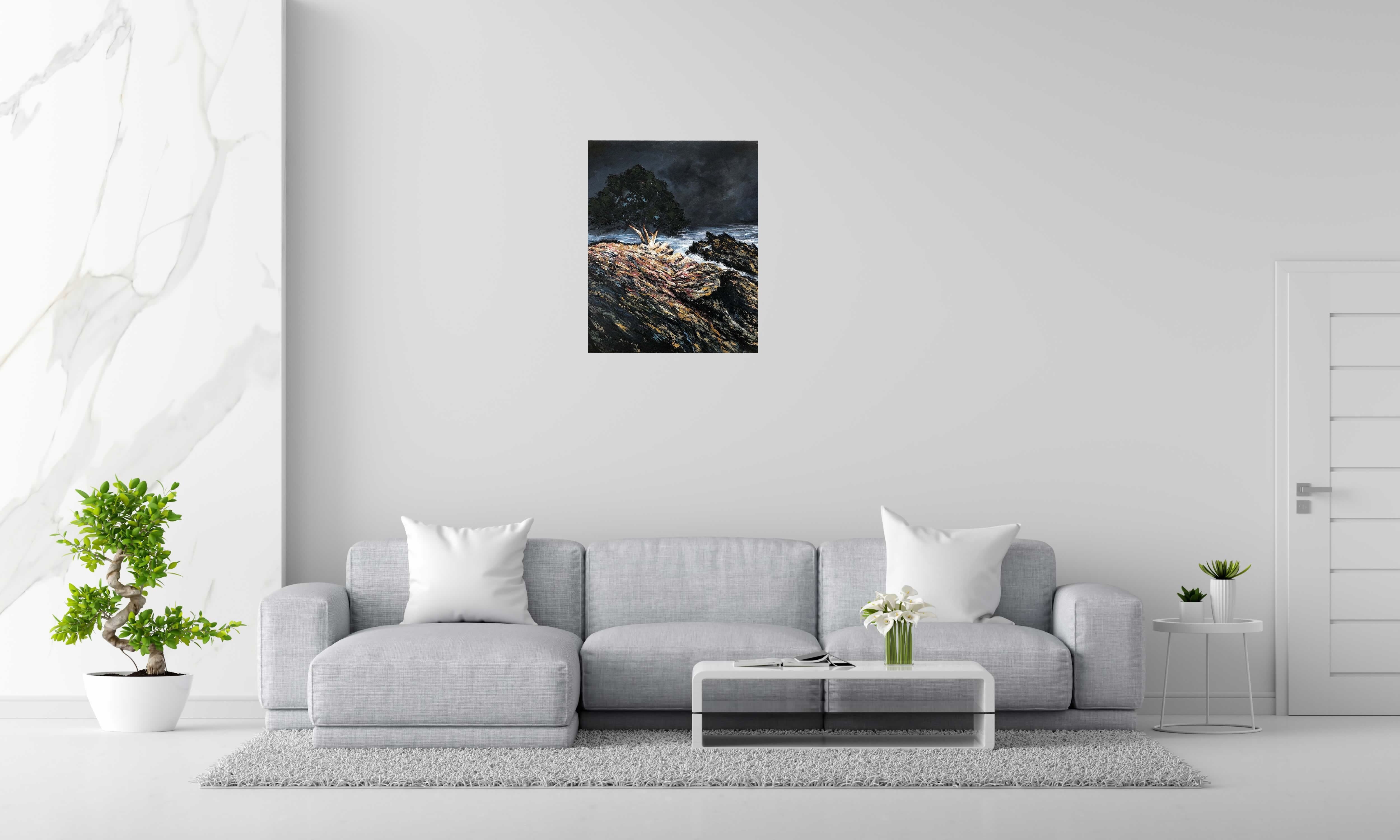 Tableau de PHIL a pour titre  END OF THE CAPE style no dim : PHILprix: