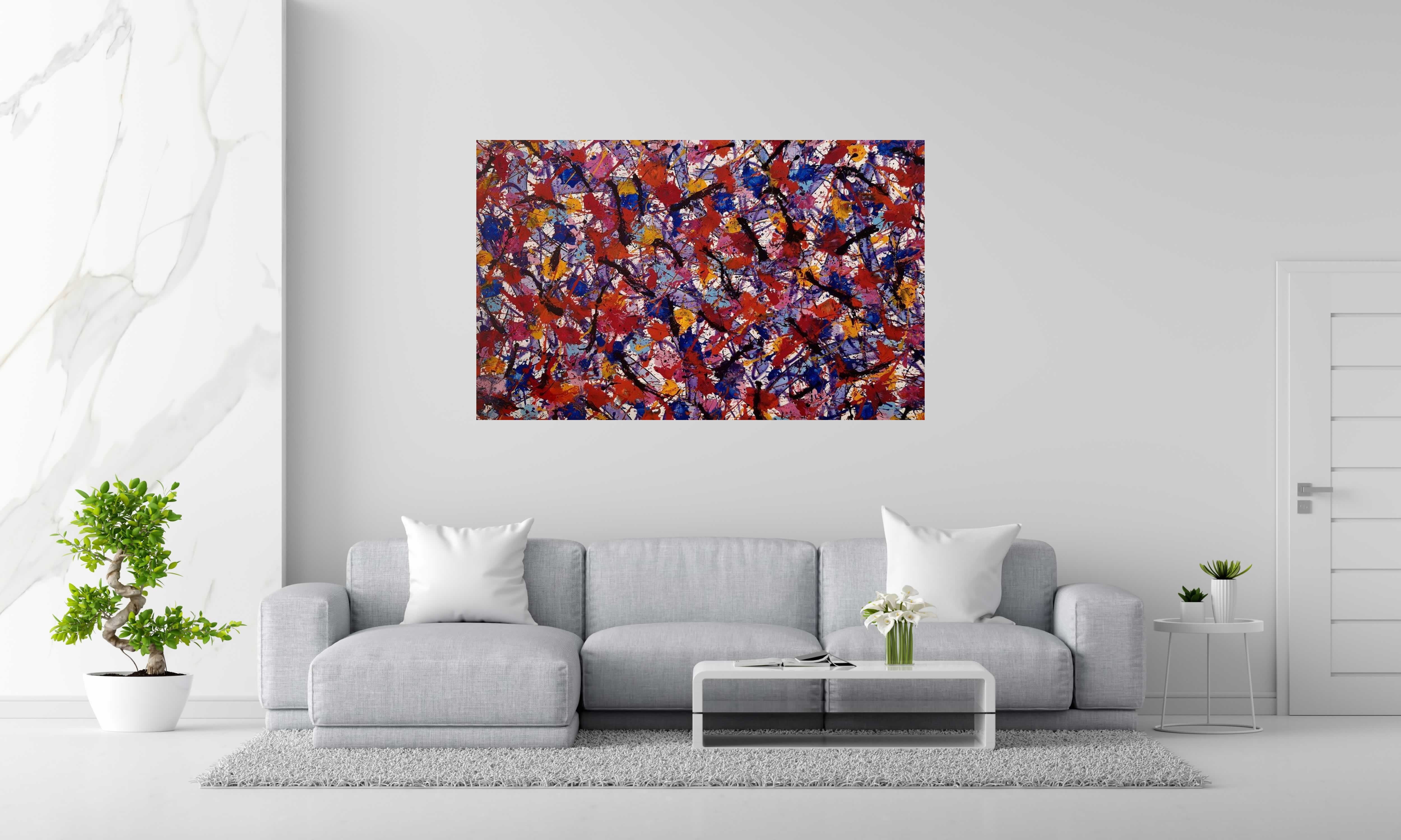 Tableau de STEPHANE RIME a pour titre  NONAME B6 style abstrait dim : STEPHANE RIMEprix:1600