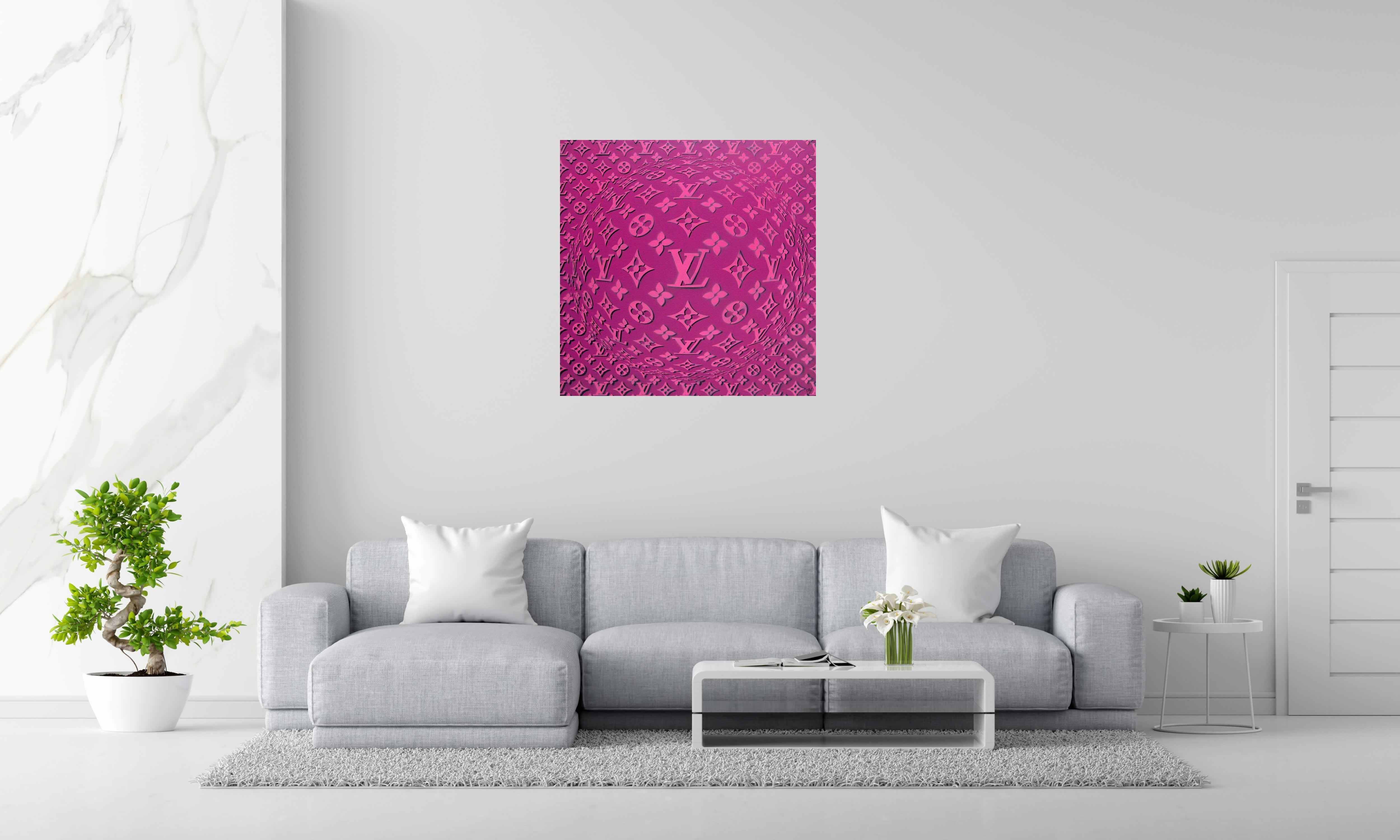 Tableau de YANN GUINCHAN a pour titre  PLANETE VUITTON IV style graphique dim : YANN GUINCHANprix: