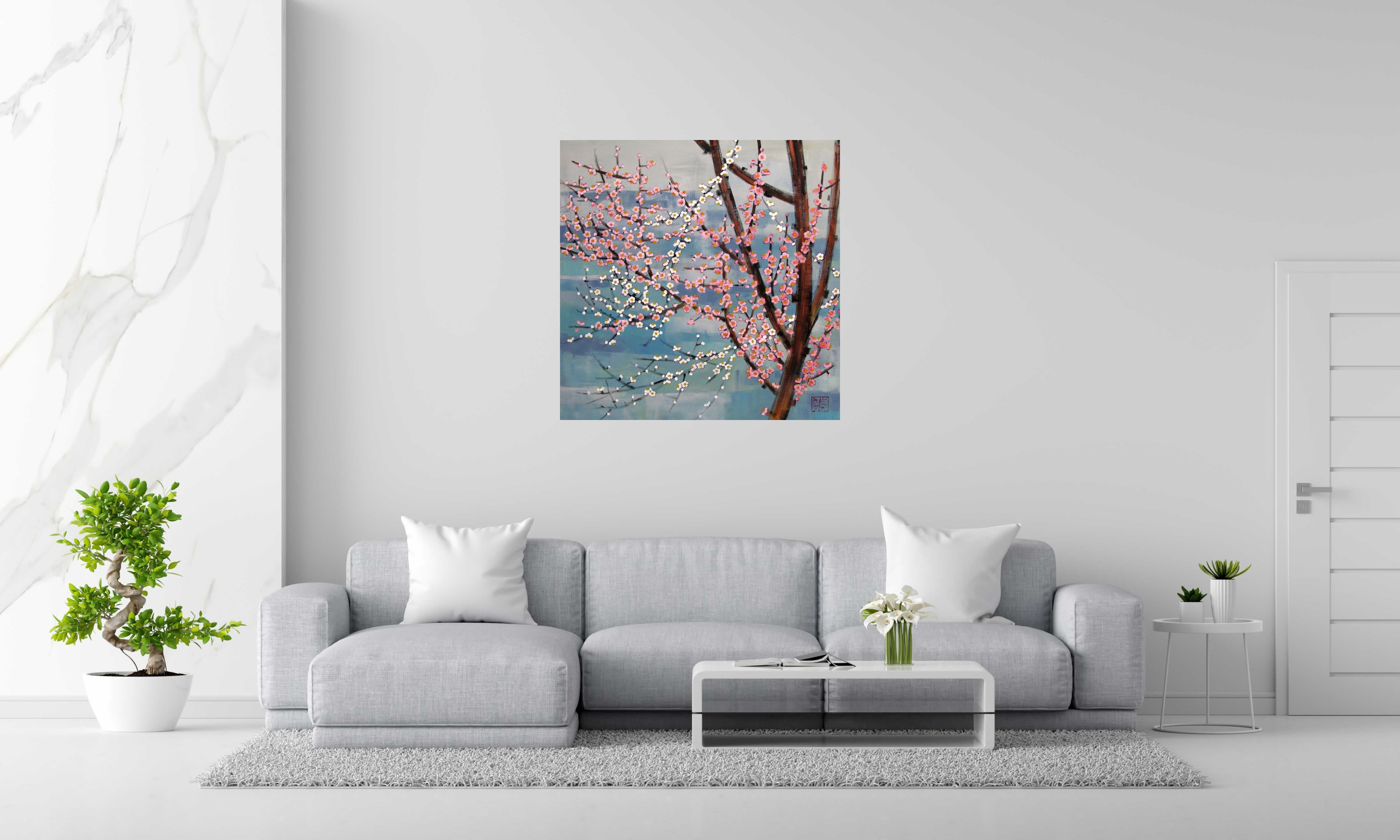Tableau de JEONG MIN LEE a pour titre  FLORAISON MATINALE style figuratif dim : JEONG MIN LEEprix: