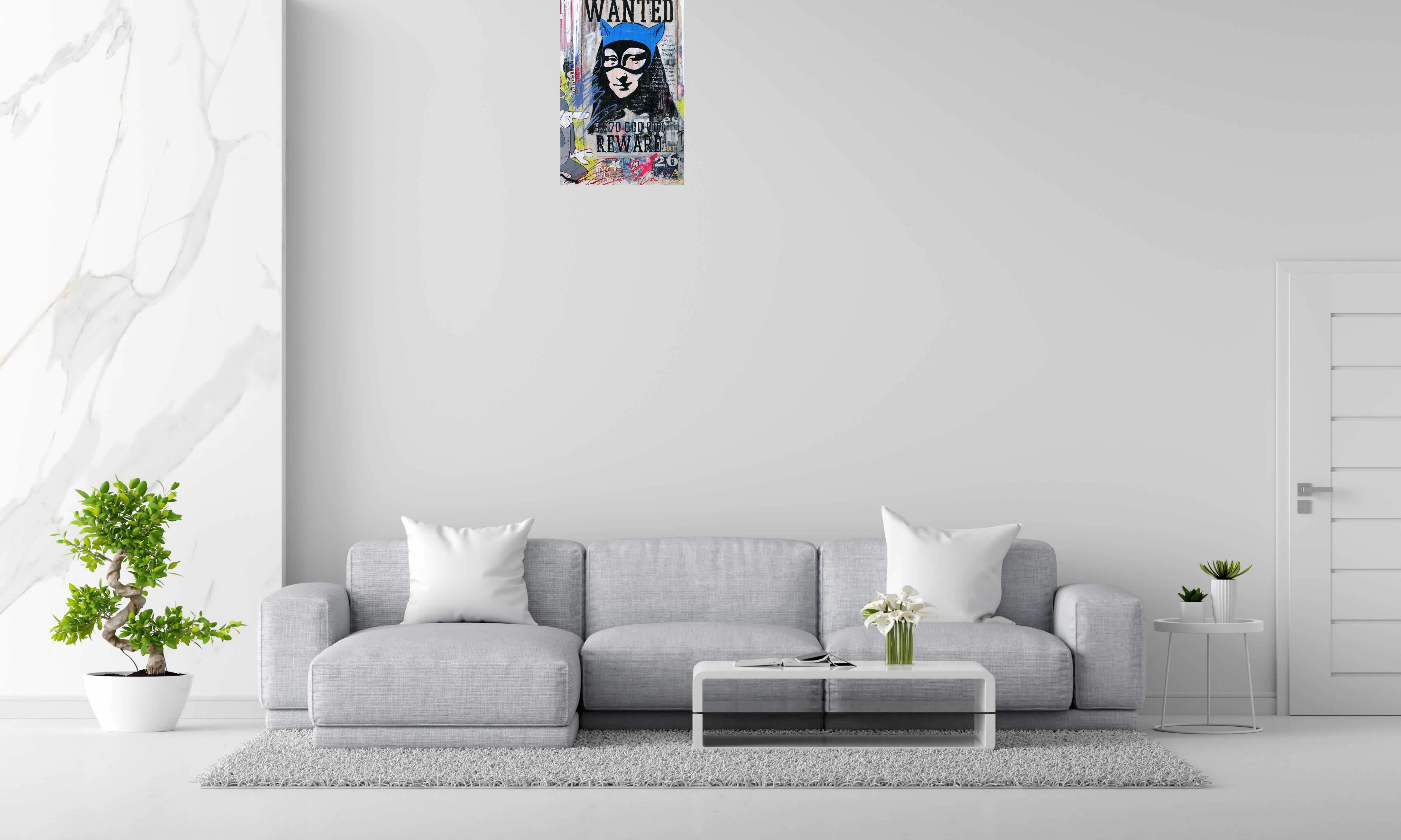 Tableau de PATRICIA GADISSEUR a pour titre  WANTED style graphique dim : PATRICIA GADISSEURprix: