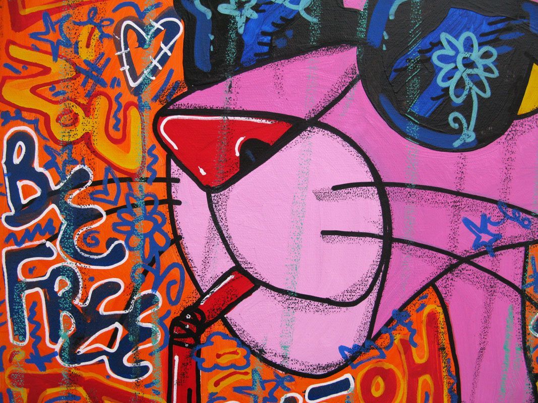 Tableau de RICO SAB a pour titre  Olé style street pop art, street art dim : RICO SABprix:290