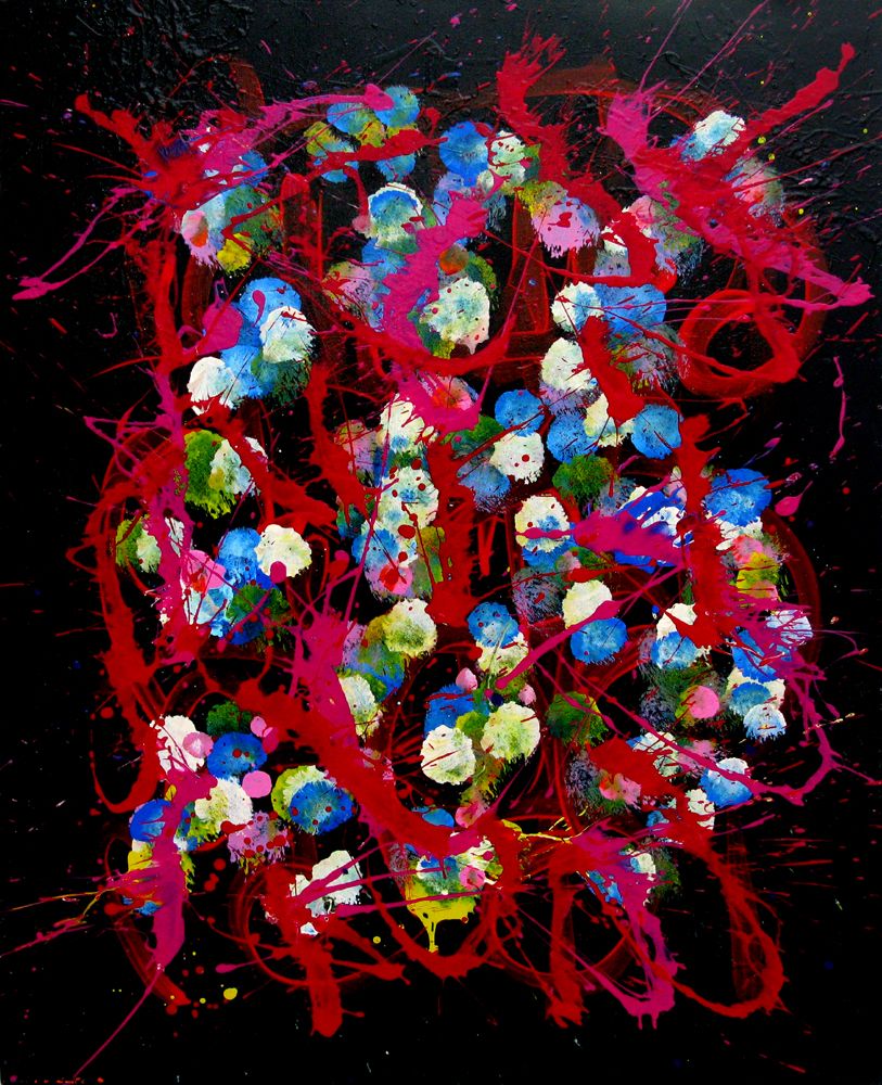 Peinture abstraite format xxl Noname C34 – STEPHANE RIME – 73 × 92 cm