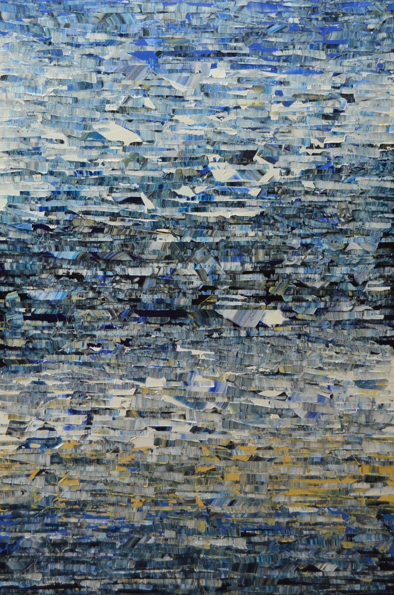Peinture abstraite grand format Peinture abstraite 06-2024-34 – ALAIN BECANNE – 80 × 120 cm