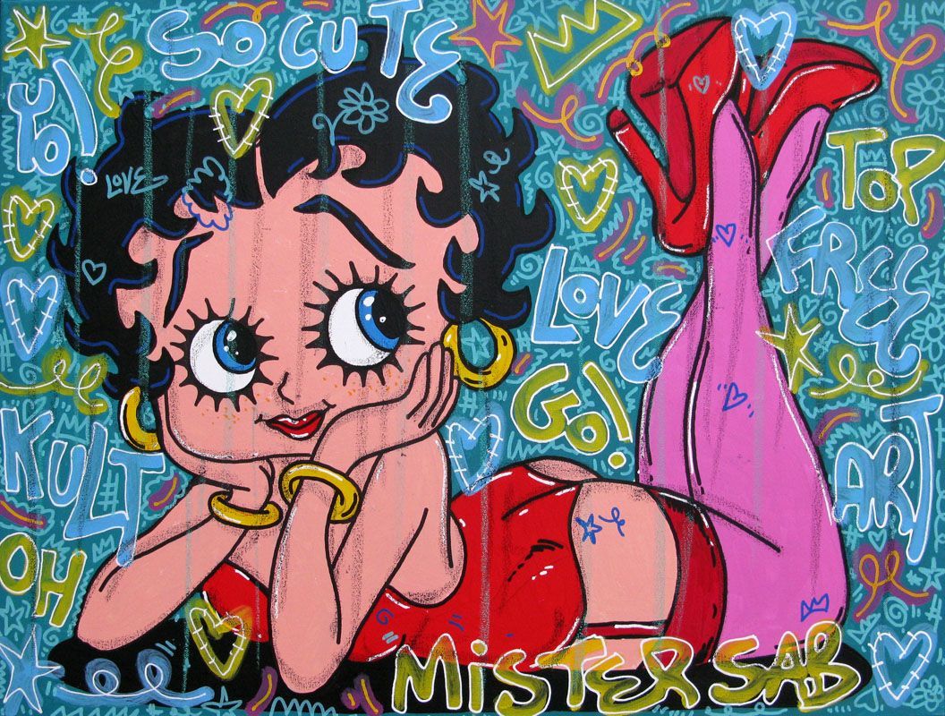 Peinture moyen format So cute – RICO SAB – 80 × 60 cm