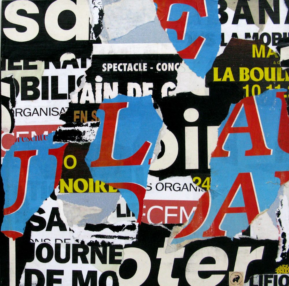 Peinture street art petit format Urbanité 3 – PODKOL – 40 × 40 cm