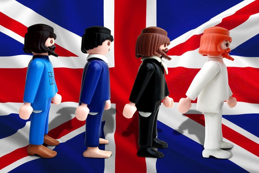 Photographie graphique petit format ABBEY ROAD seconde ed. – RICHARD UNGLIK – 36 × 24 cm