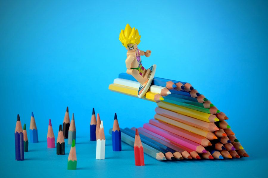 Photographie graphique petit format SURF – SAMSOFY – 24 × 36 cm