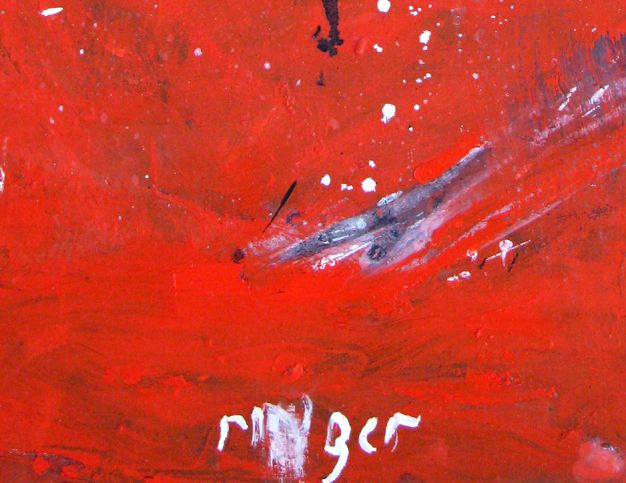 Tableau de RINGER HERVE a pour titre  SANS TITRE style abstrait dim : RINGER HERVEprix:1600