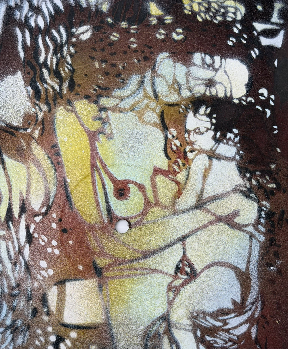 Sculpture Les 3 âges de ARTISTE OUVRIER dans un intérieur – 30 × 30 cm
