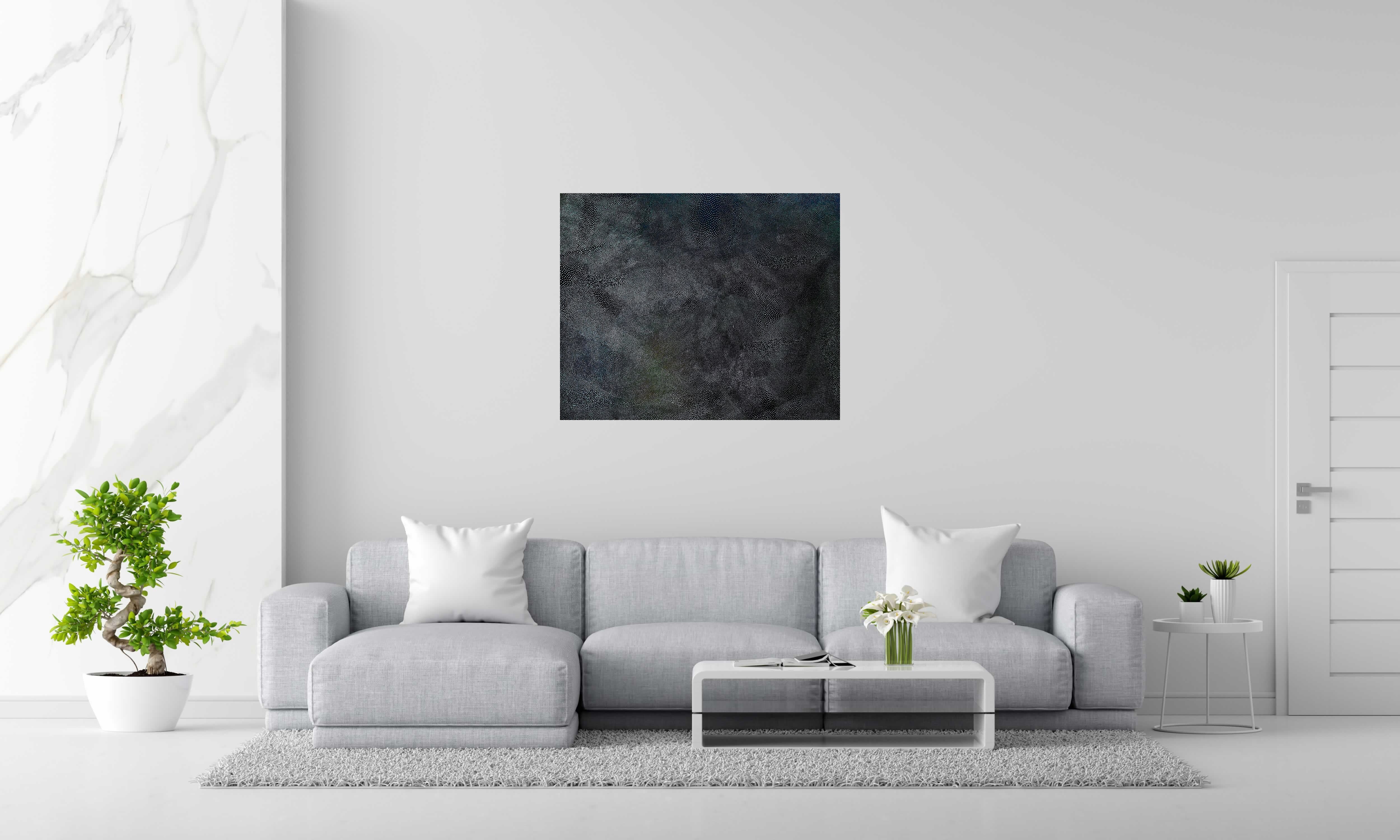 Tableau NORTH 4 de NASH dans un intérieur – 81 × 100 cm
