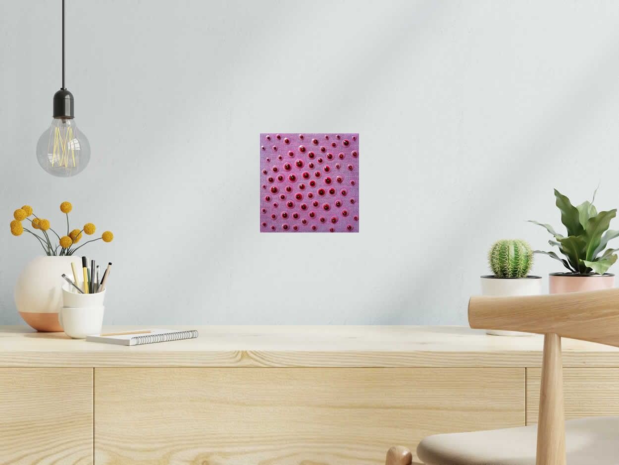 Tableau Sky 11 de NASH dans un intérieur – 20 × 20 cm