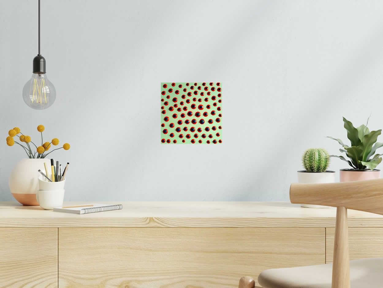 Tableau Sky 2 de NASH dans un intérieur – 20 × 20 cm