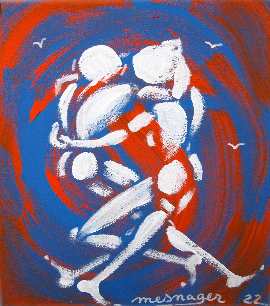 Tableau figuratif petit format TOILE 200 – JEROME MESNAGER – 27 × 35 cm